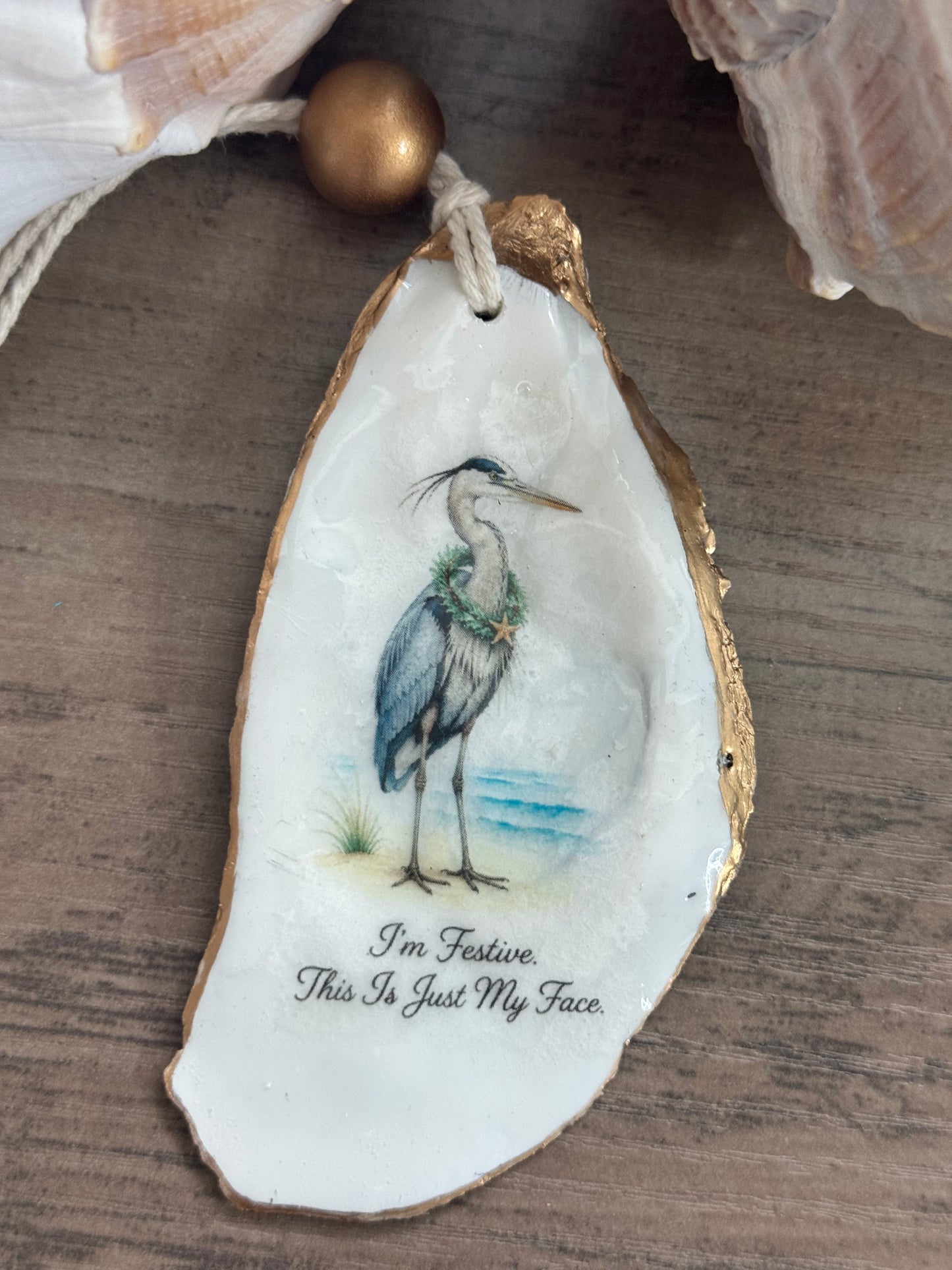 Salty Coastal Christmas Part 2 Ornament