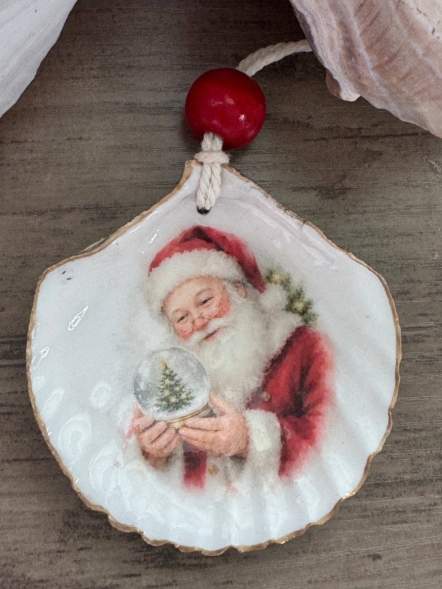 Classic Santa Ornaments