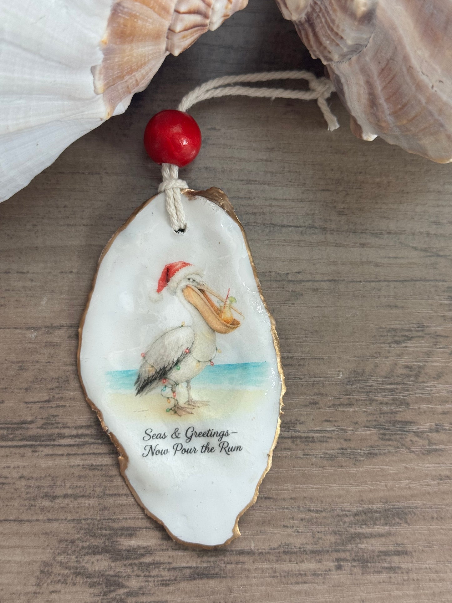 Salty Coastal Christmas Part 2 Ornament