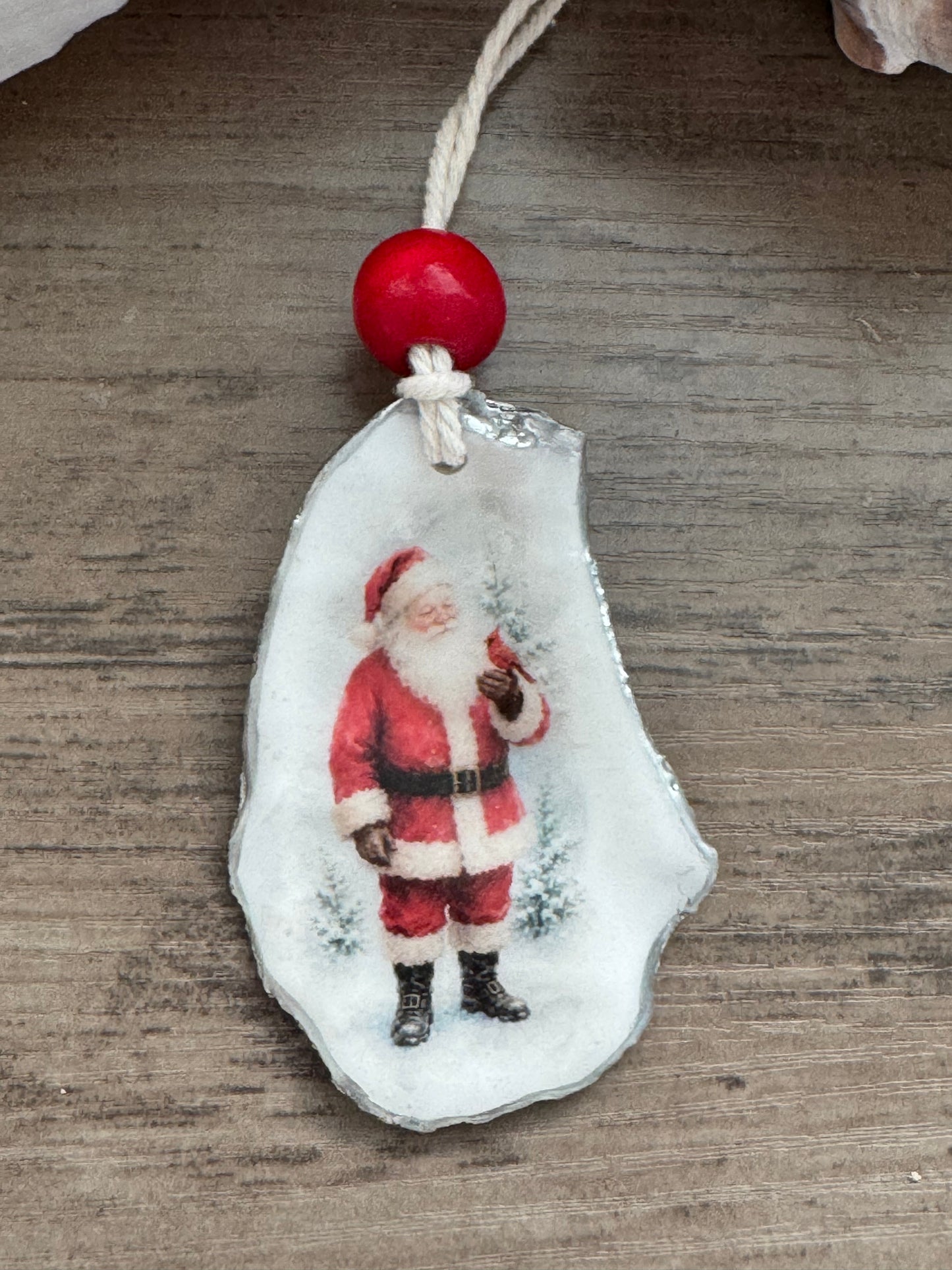 Classic Santa Ornaments