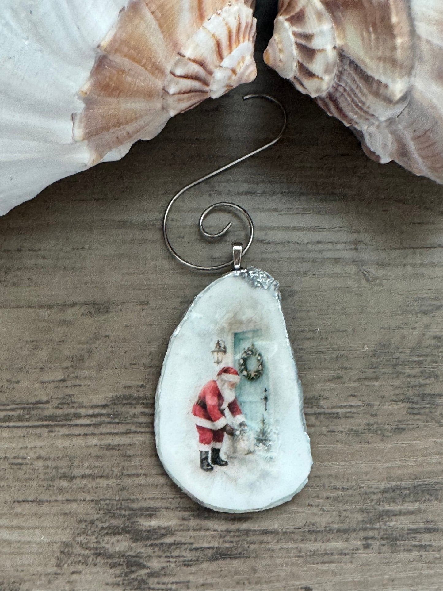 Mini Santa Christmas Ornament