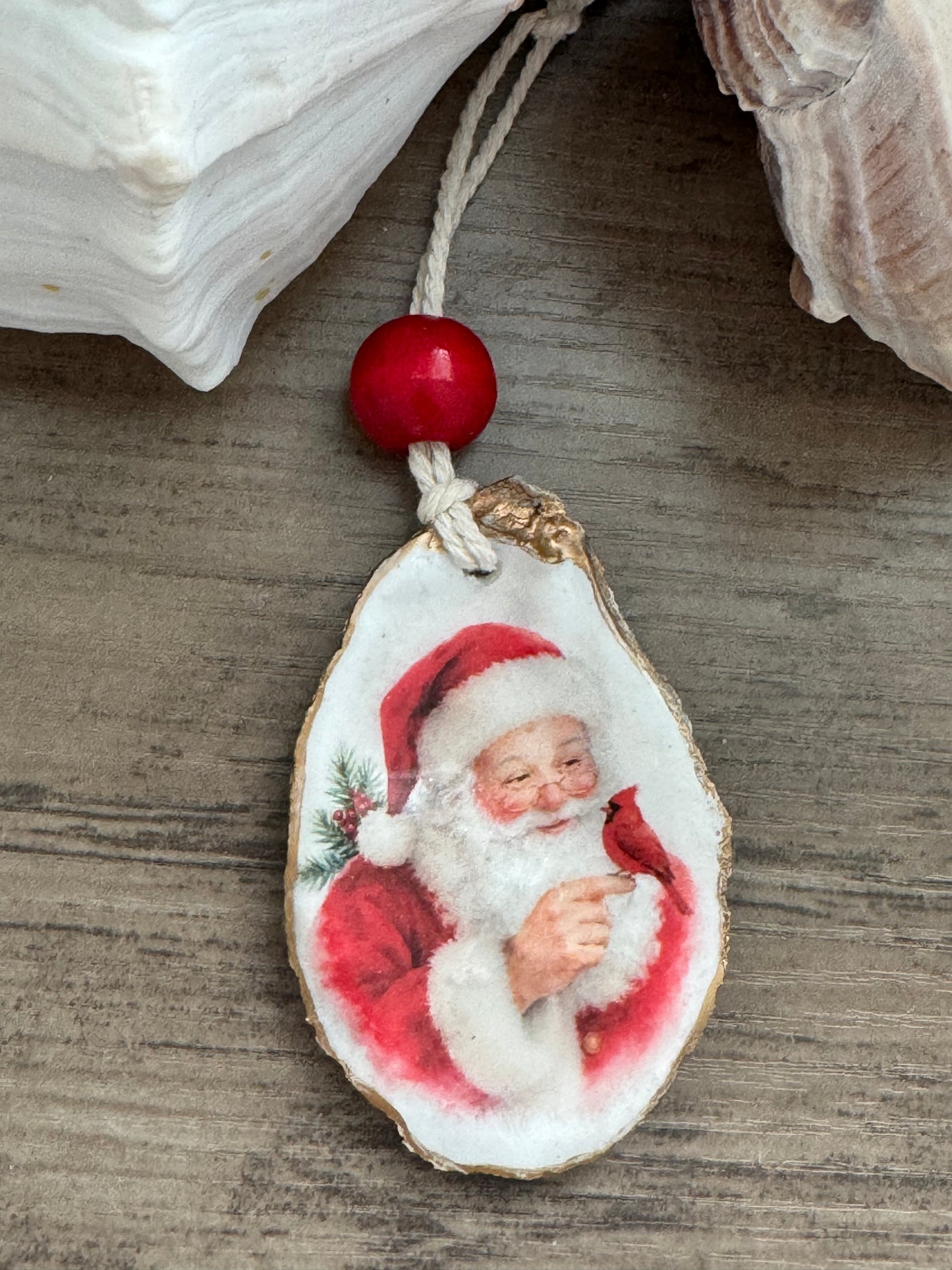 Classic Santa Ornament