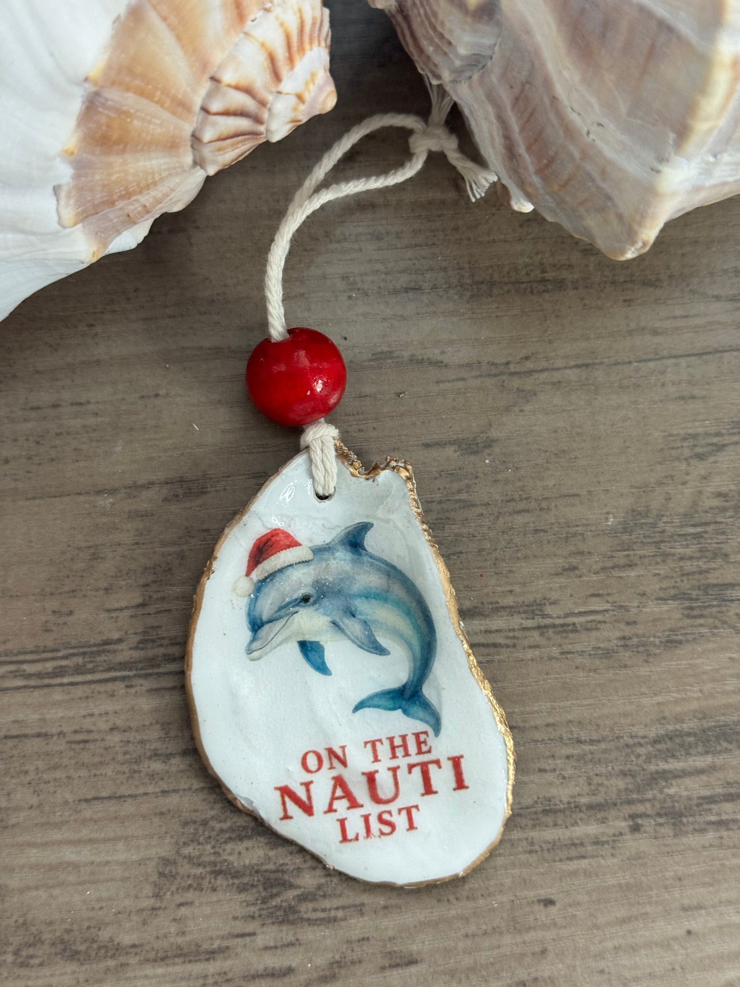 Salty Coastal Christmas Ornament