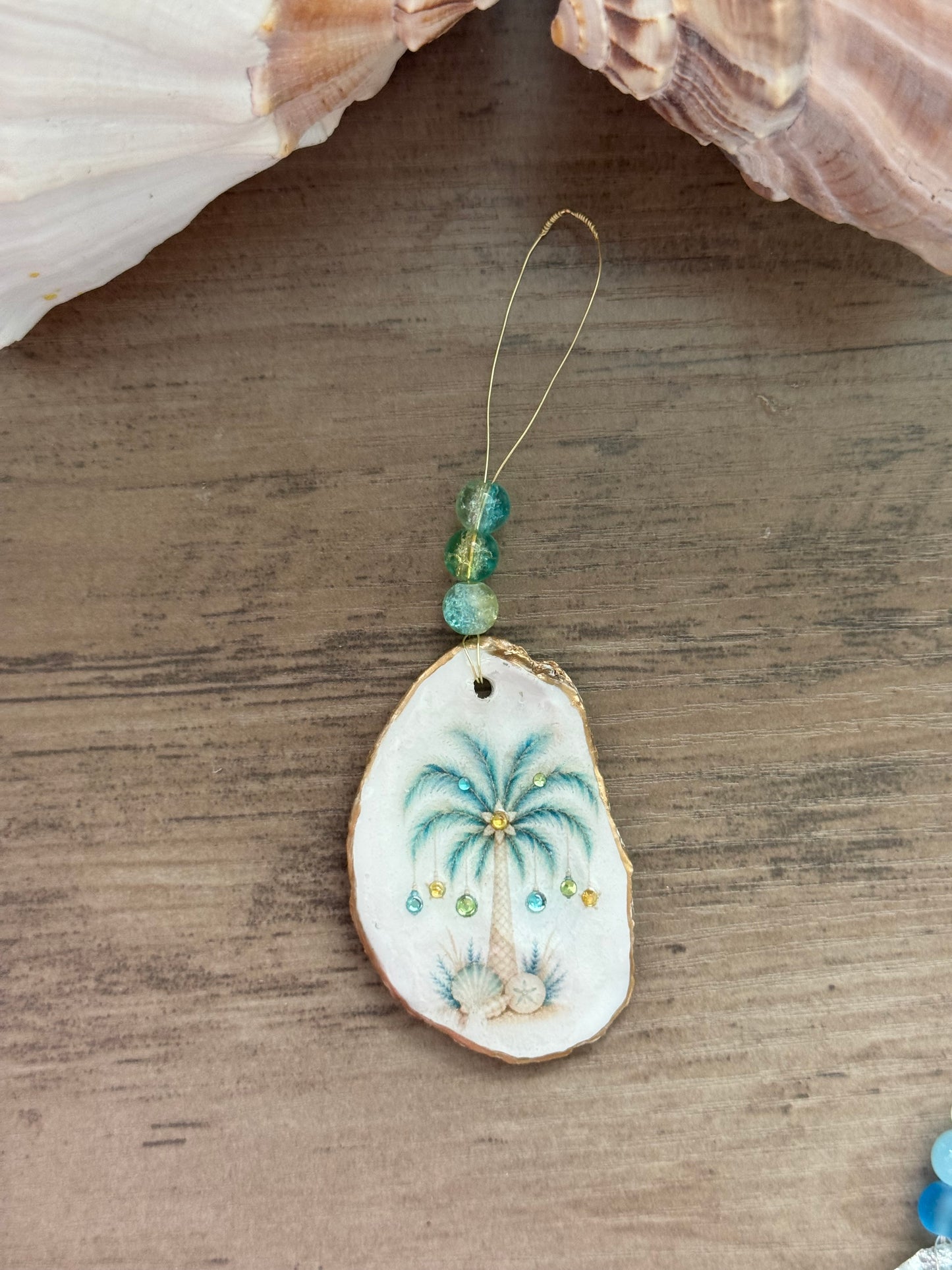 Mini Coastal Christmas Ornament