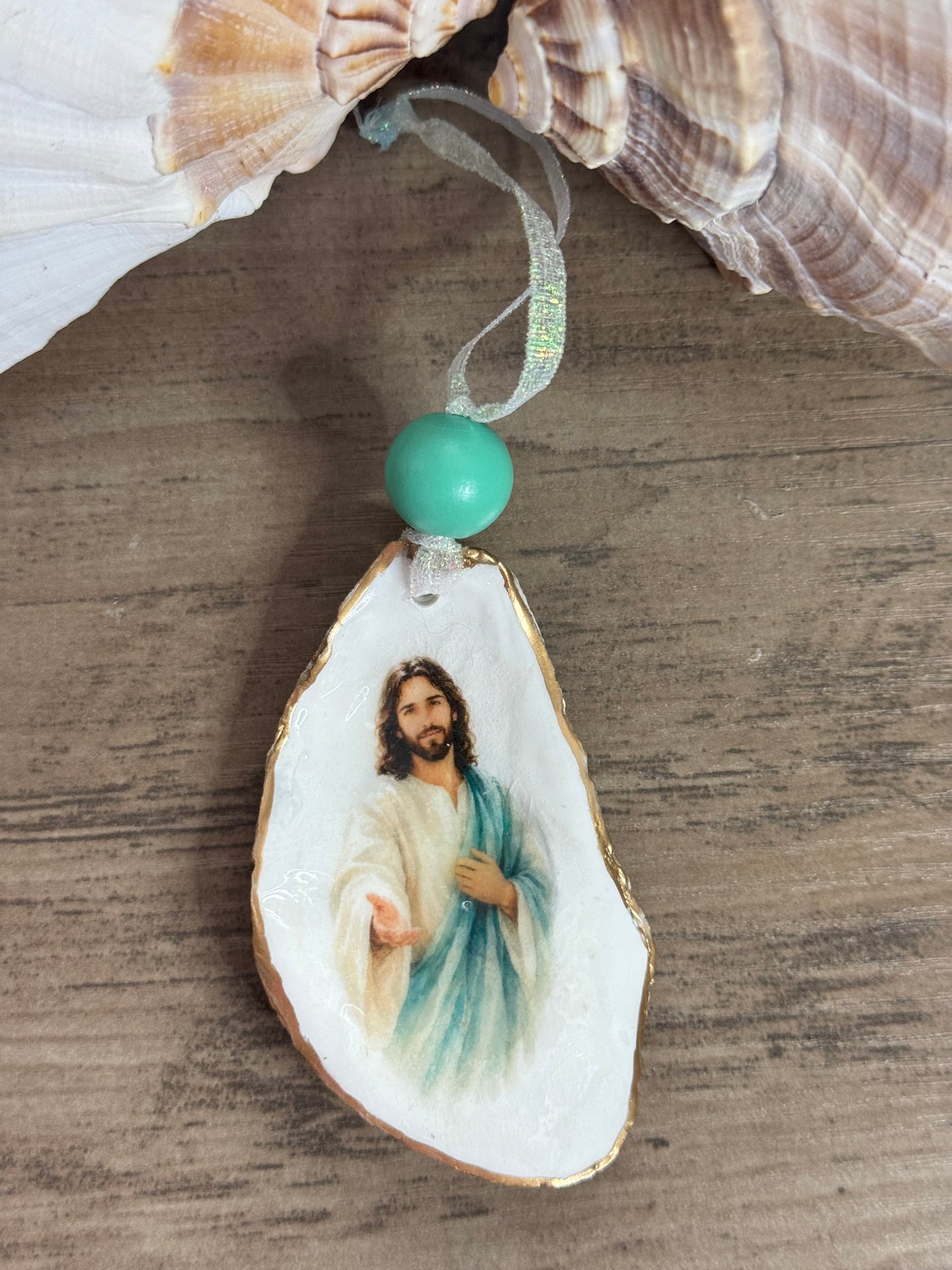 Jesus Christmas Tree Ornament