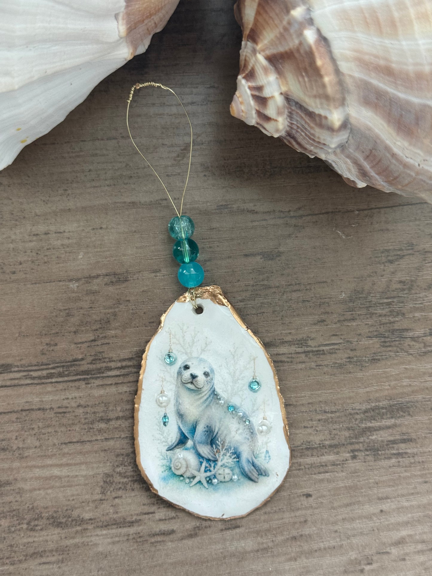 Seal Christmas Tree Ornament