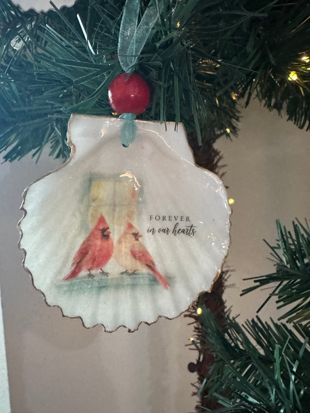 Lighted Shell Ornaments
