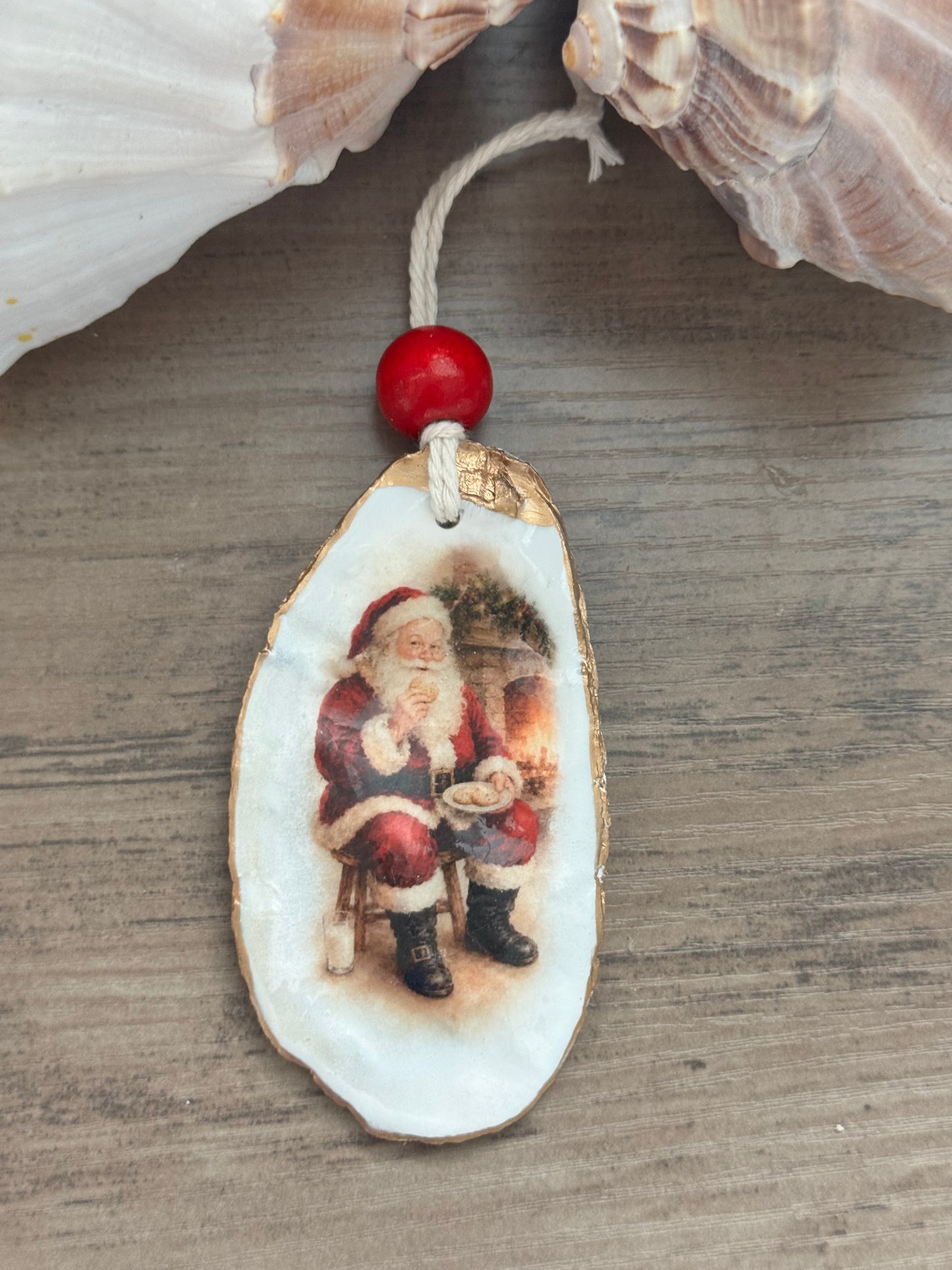 Classic Santa Ornaments