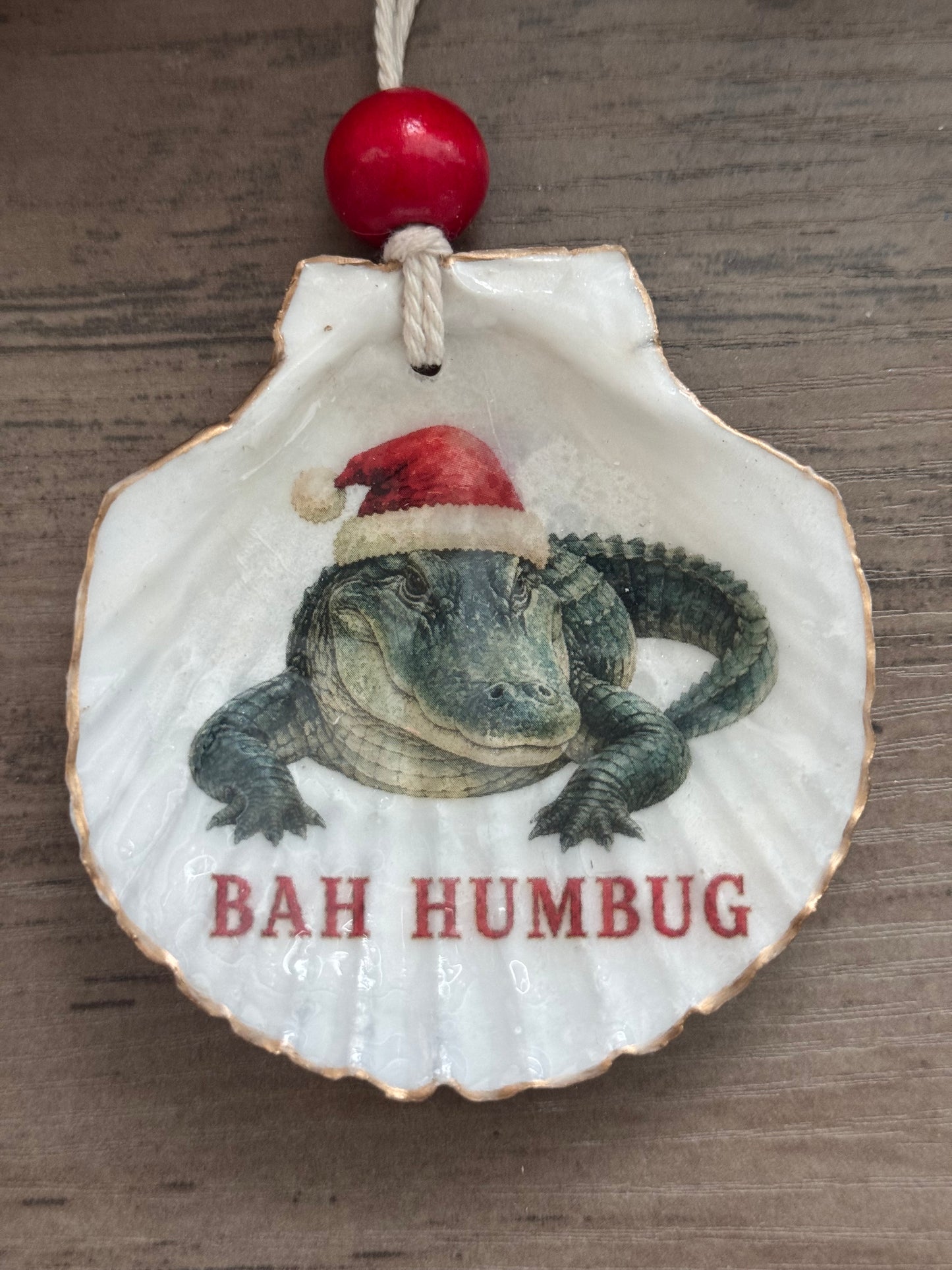 Sassy Coastal Christmas Ornament