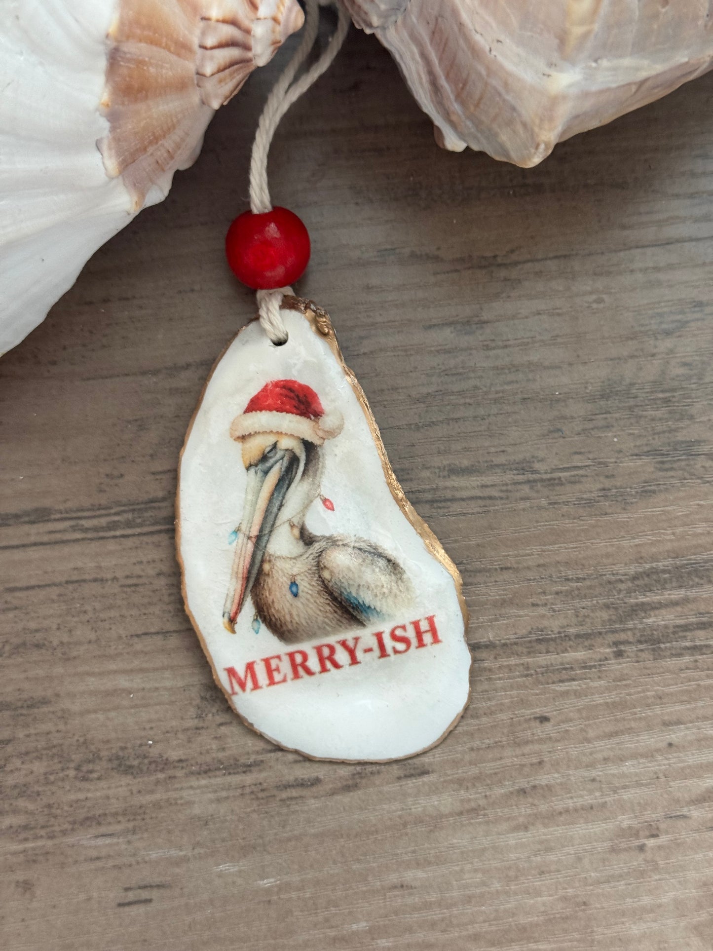 Sassy Coastal Christmas Ornament