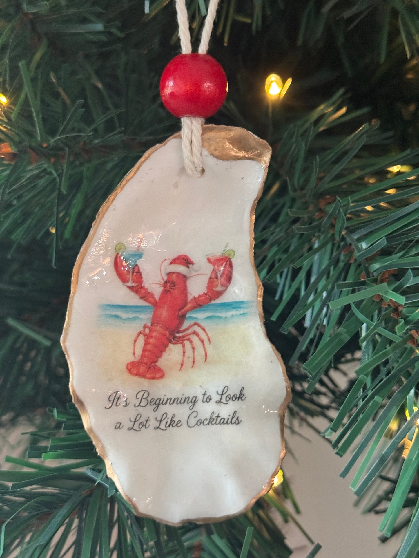 Salty Coastal Christmas Part 2 Ornament