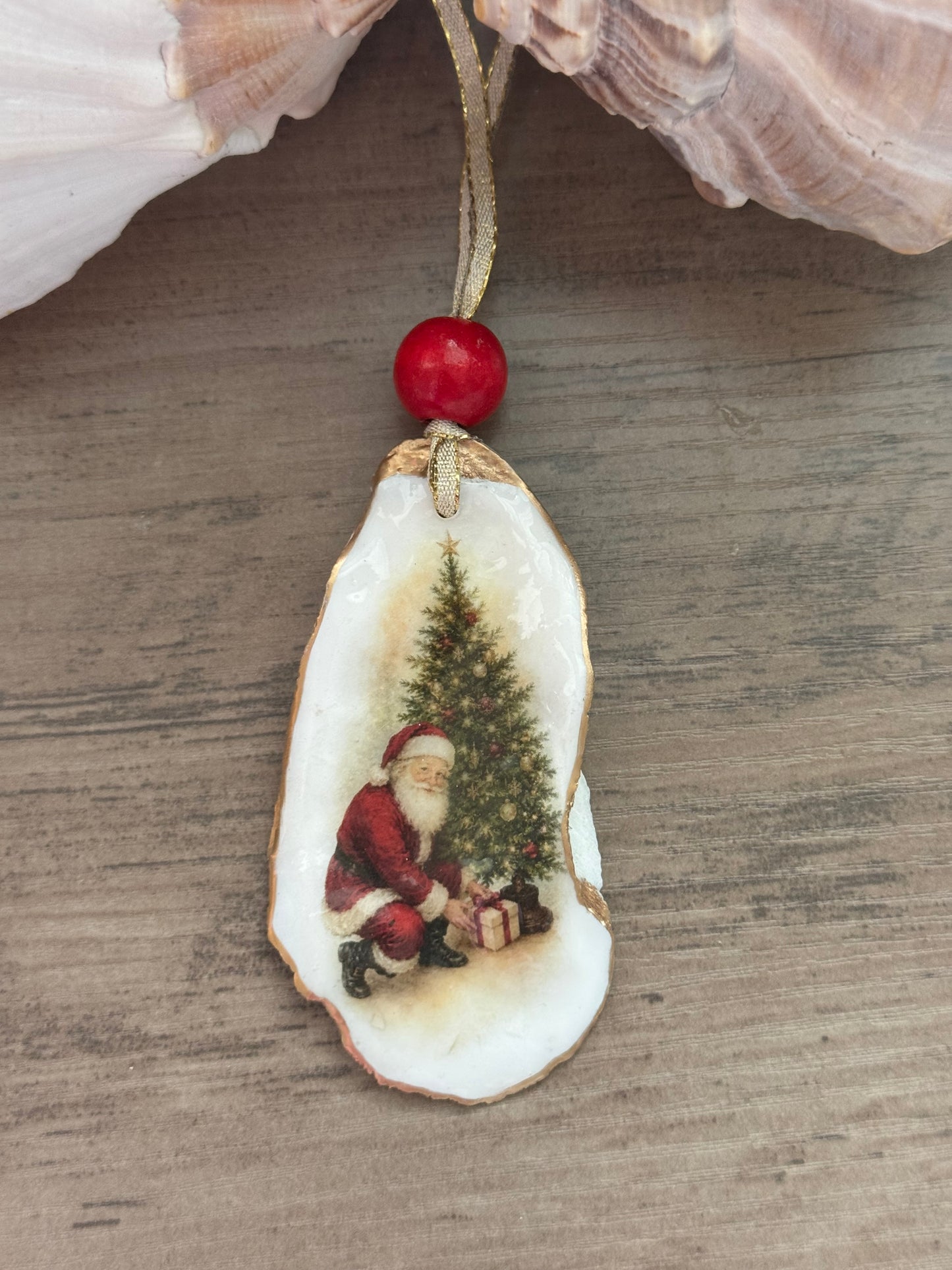 Classic Santa Ornaments