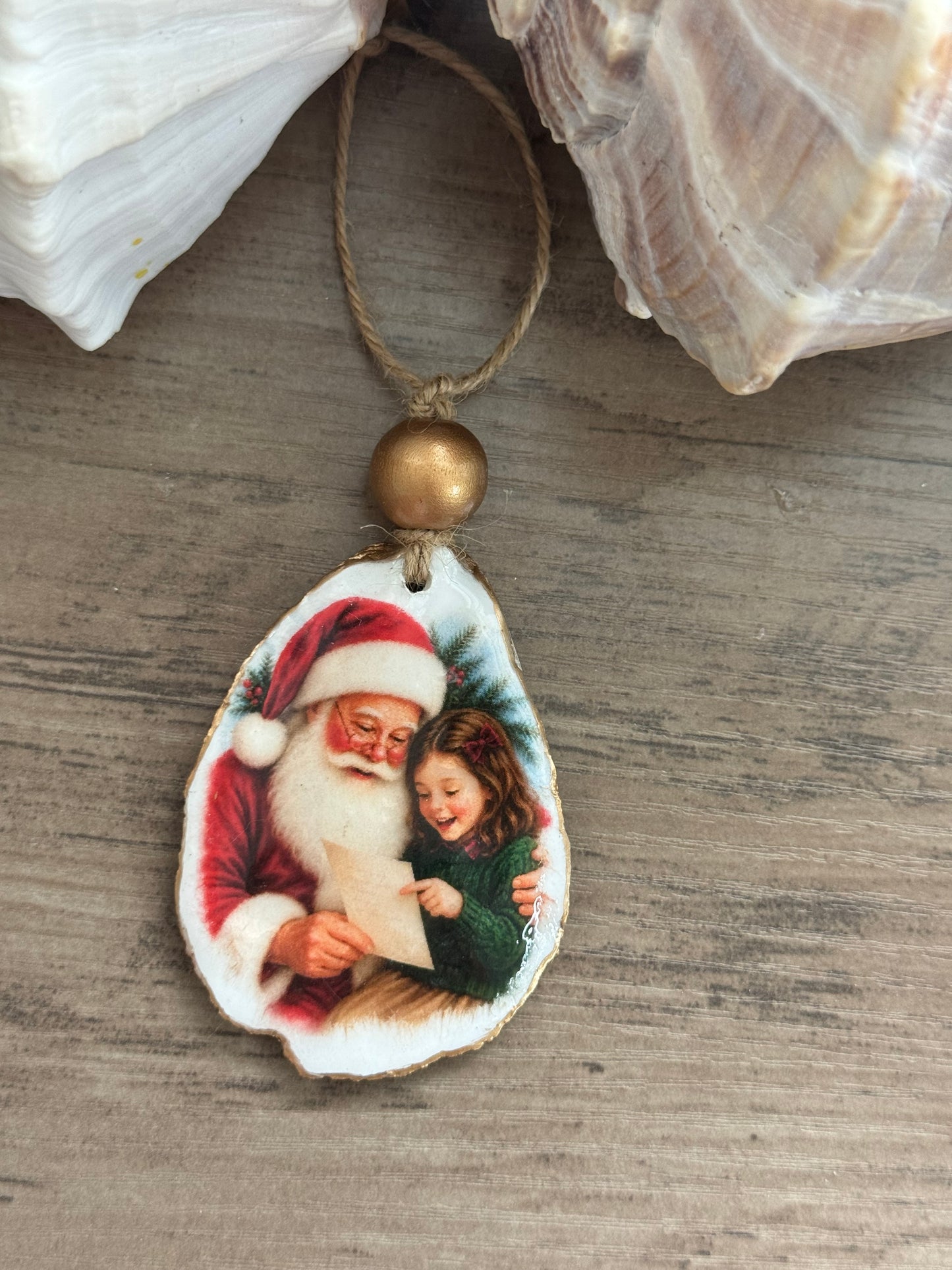 Classic Santa Ornament
