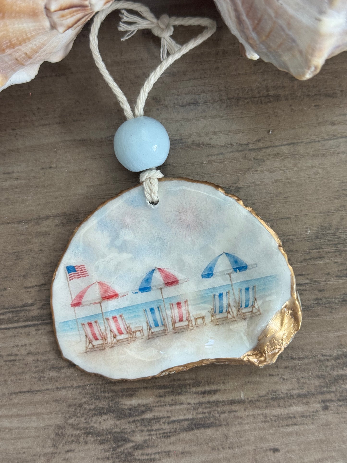 Coastal Americana Ornament