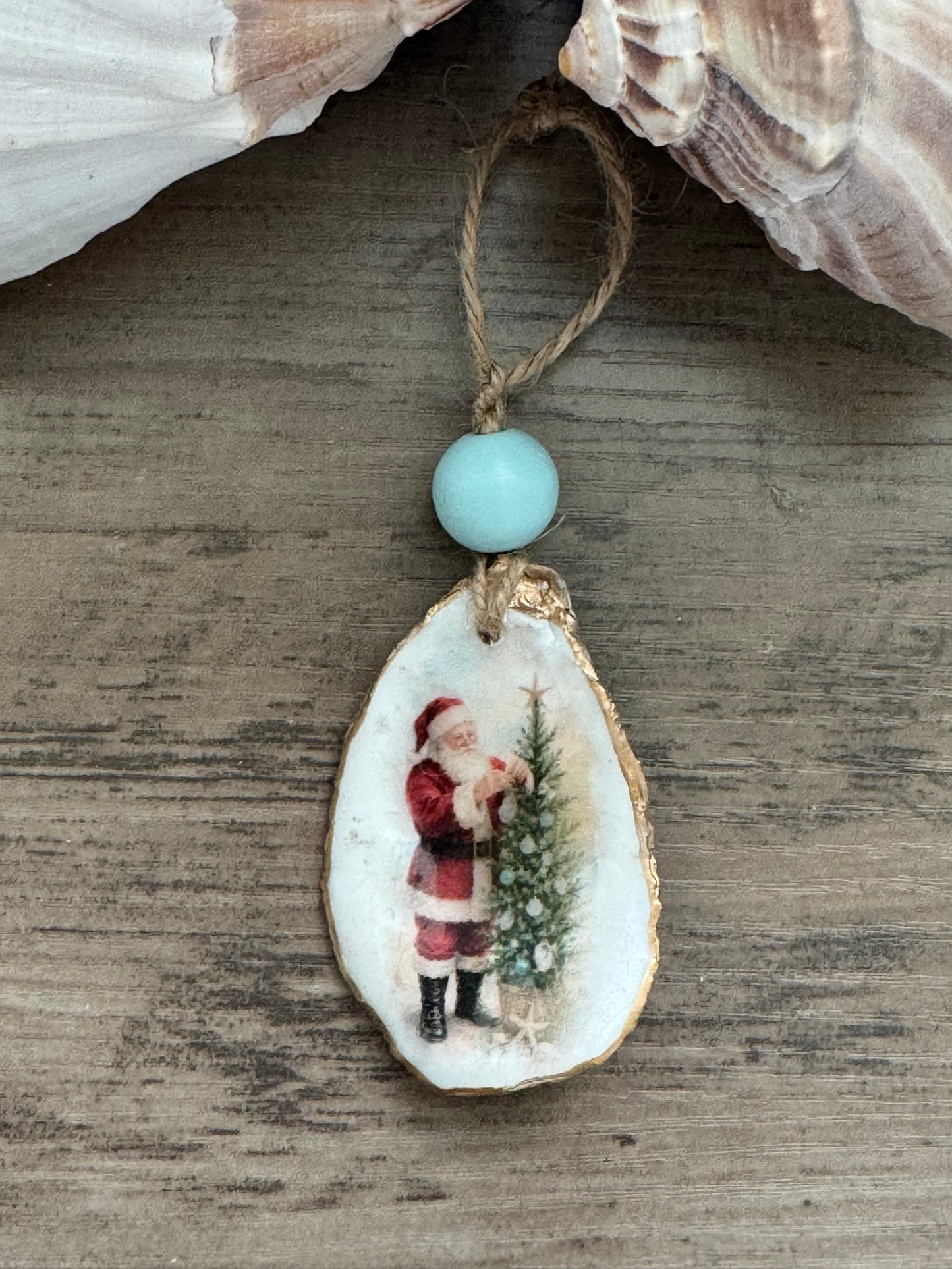 Mini Santa Christmas Ornament