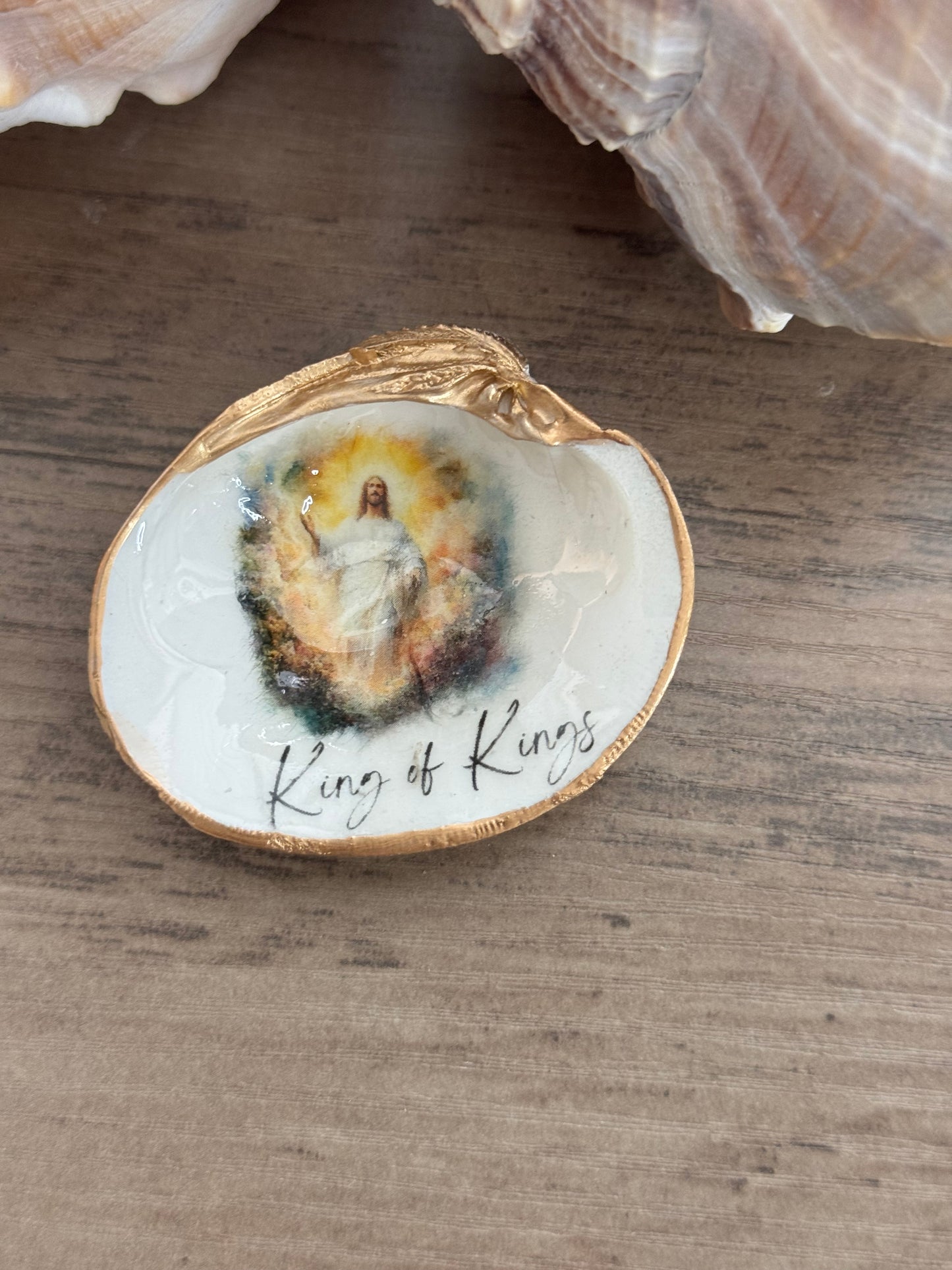 Quahog Clam Shell Trinket Tray