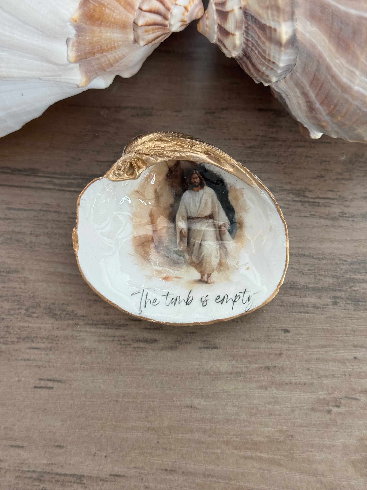 Quahog Clam Shell Trinket Tray