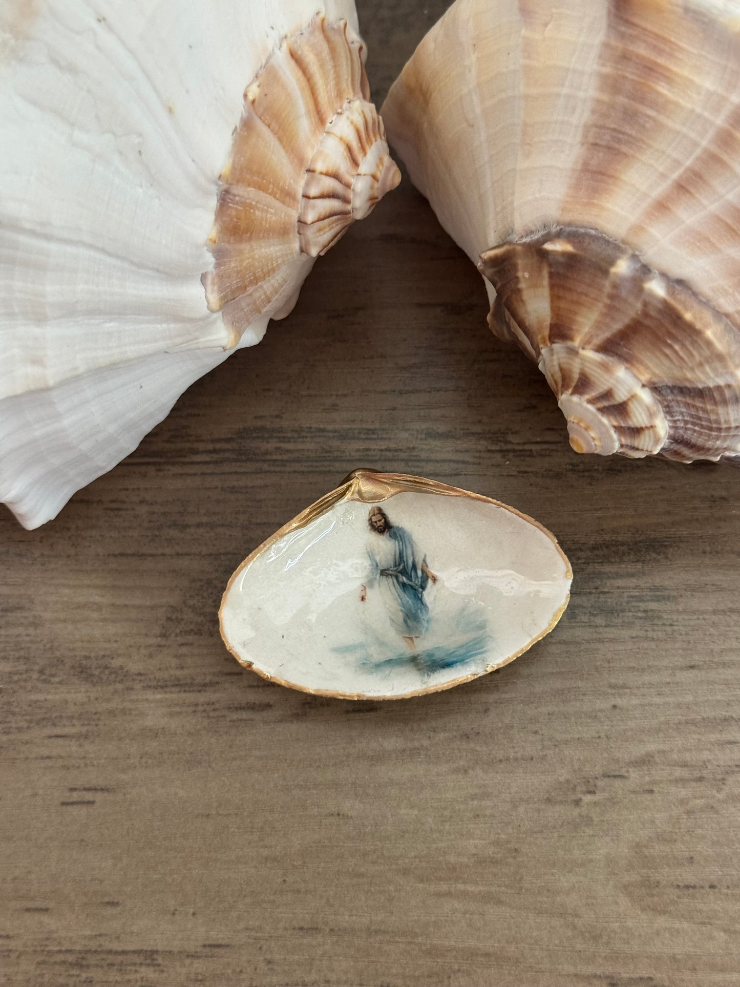 Faith Shell Art Magnet
