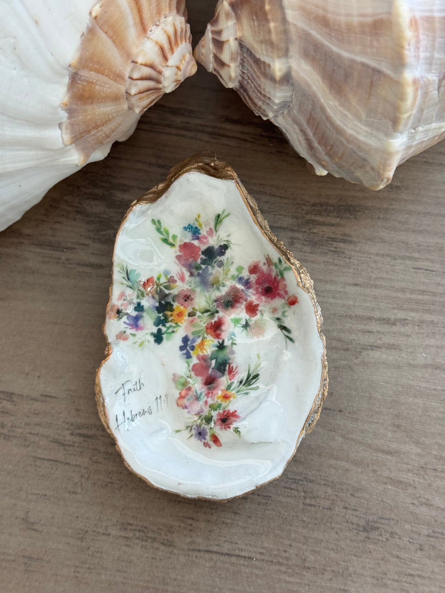 Living Hope Cross Shell