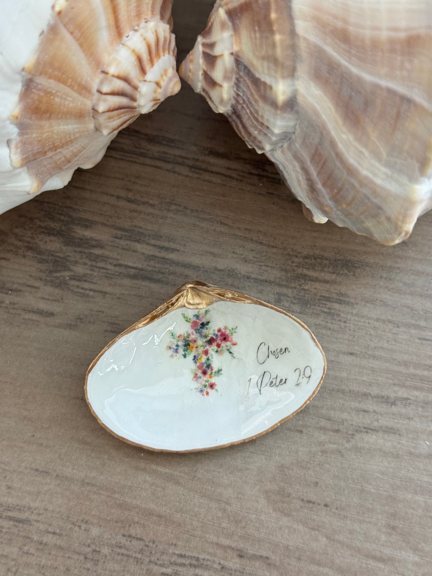 Faith Shell Art Magnet