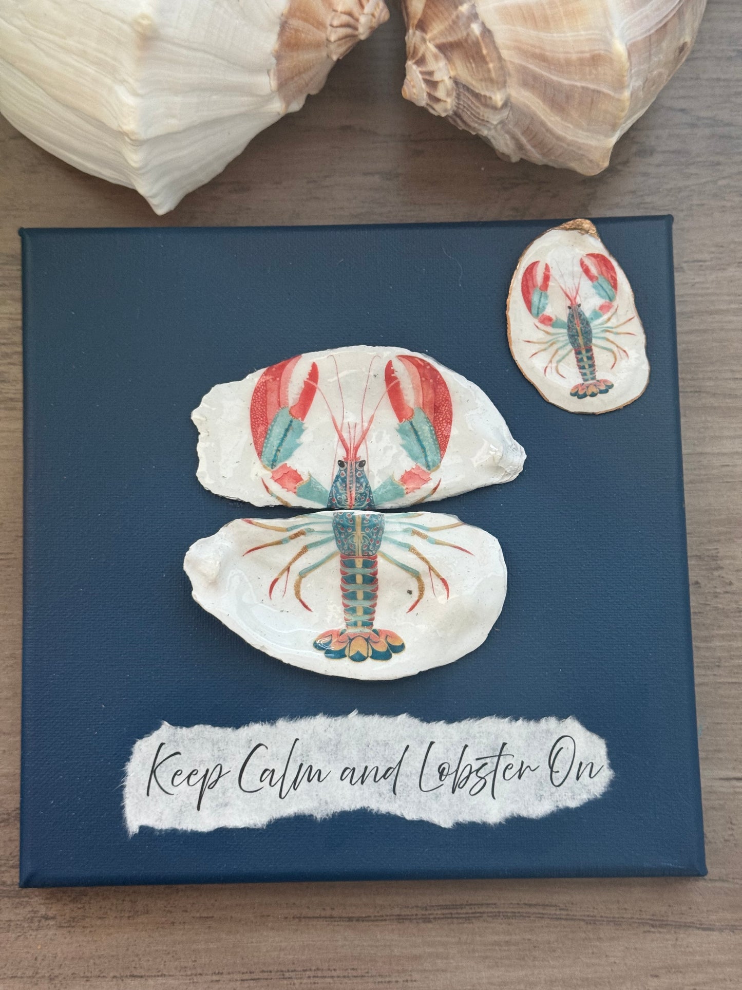 Coastal Shell Canvas Art