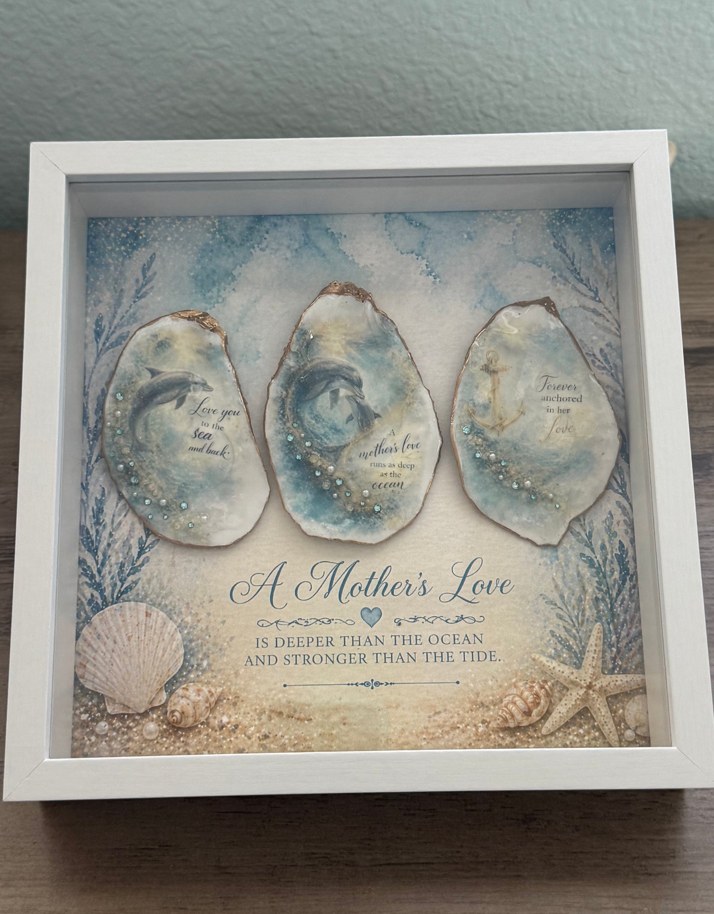 Carried by Her Love Shadowbox