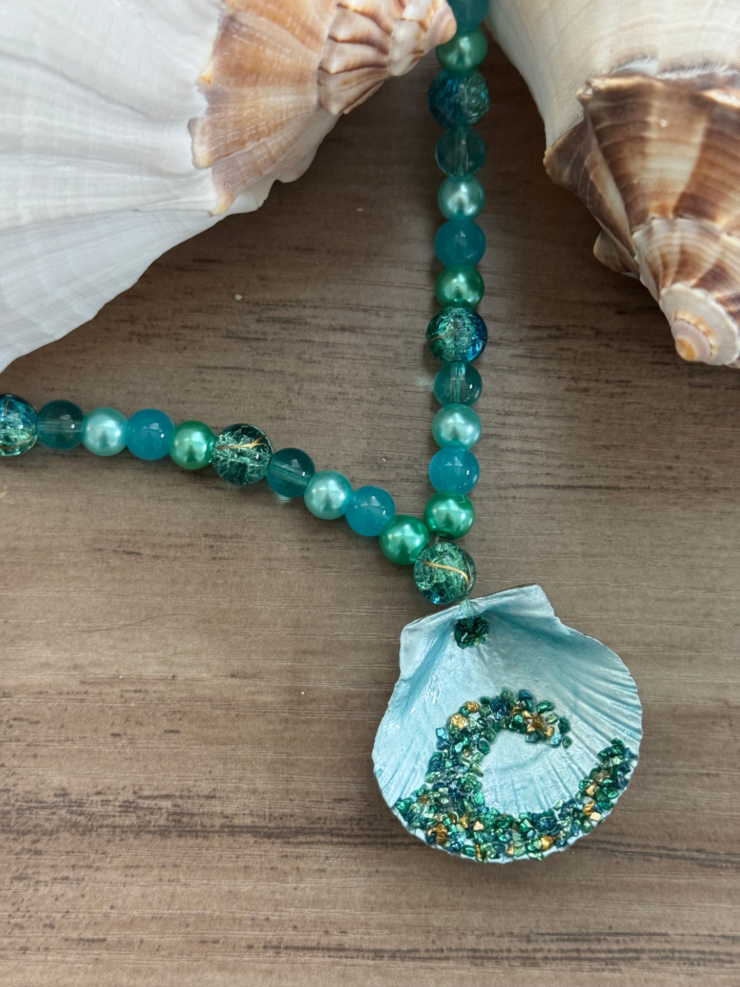 Coastal Treasure Shell Necklace