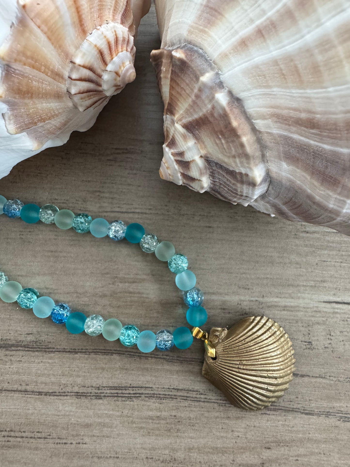 Coastal Treasure Shell Necklace