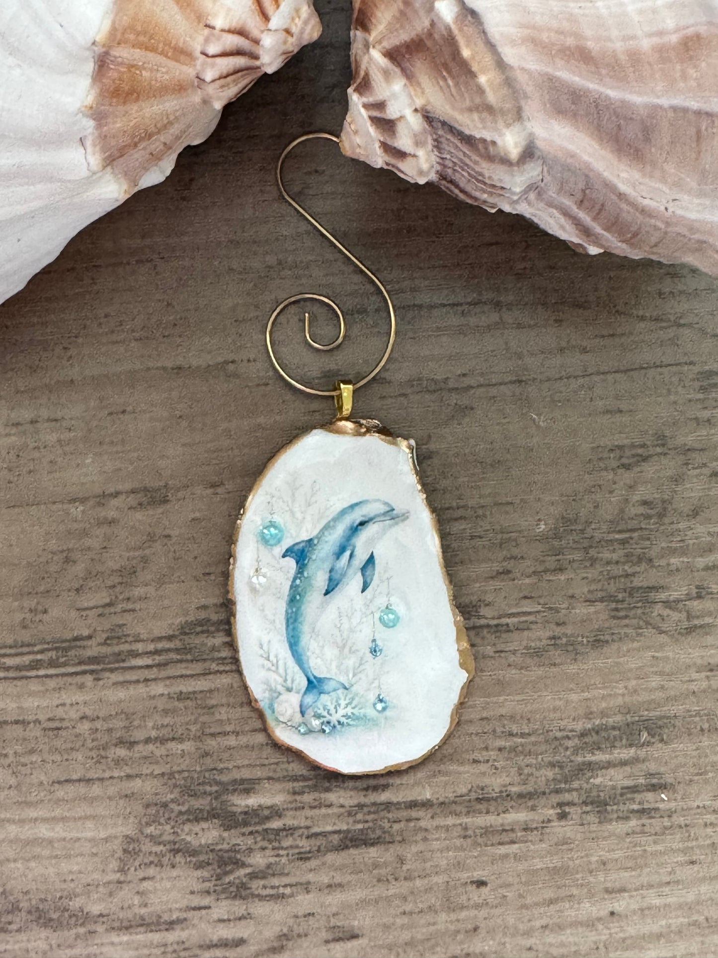 Mini Coastal Christmas Ornament