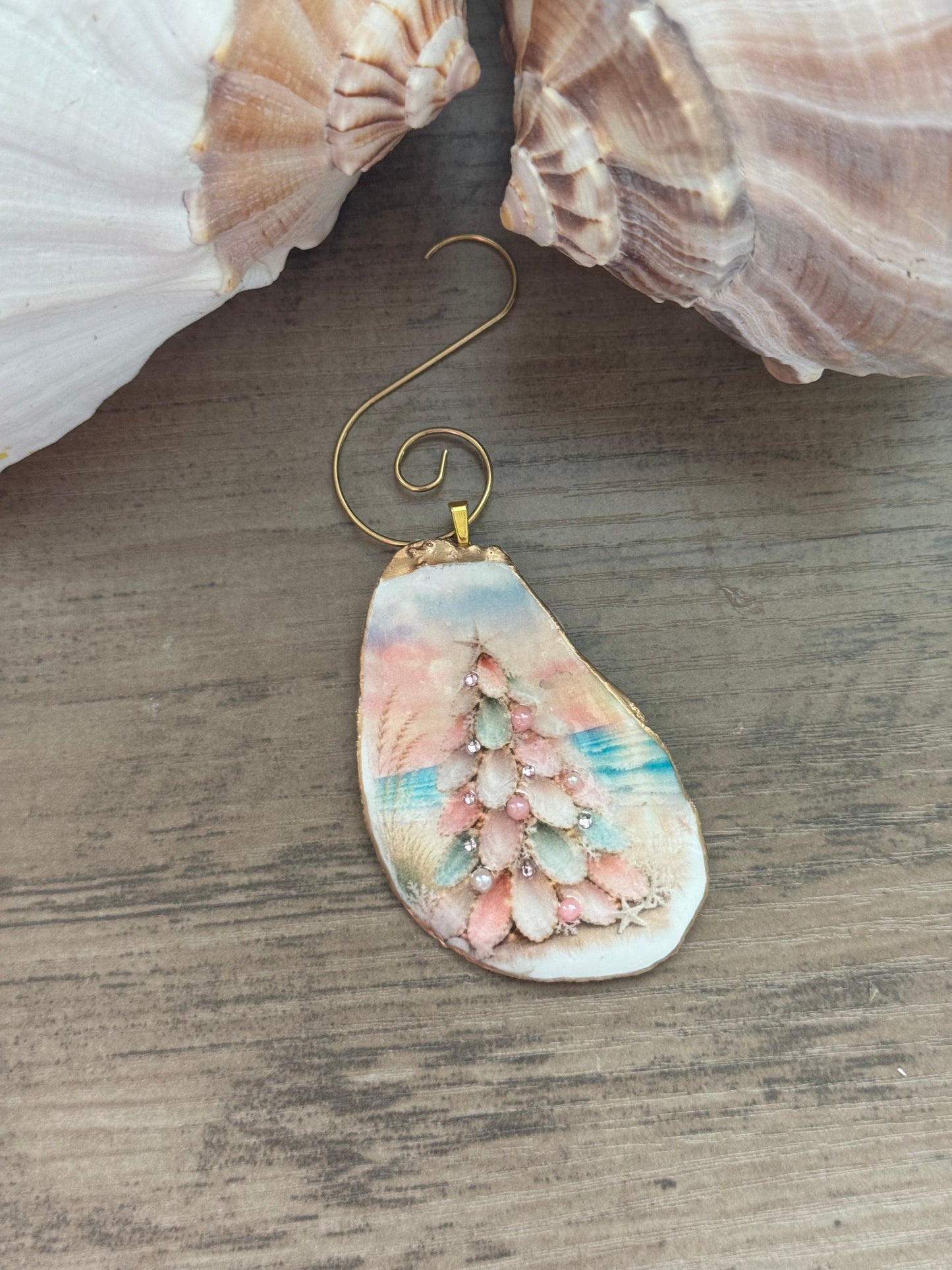 Mini Coastal Christmas Ornament