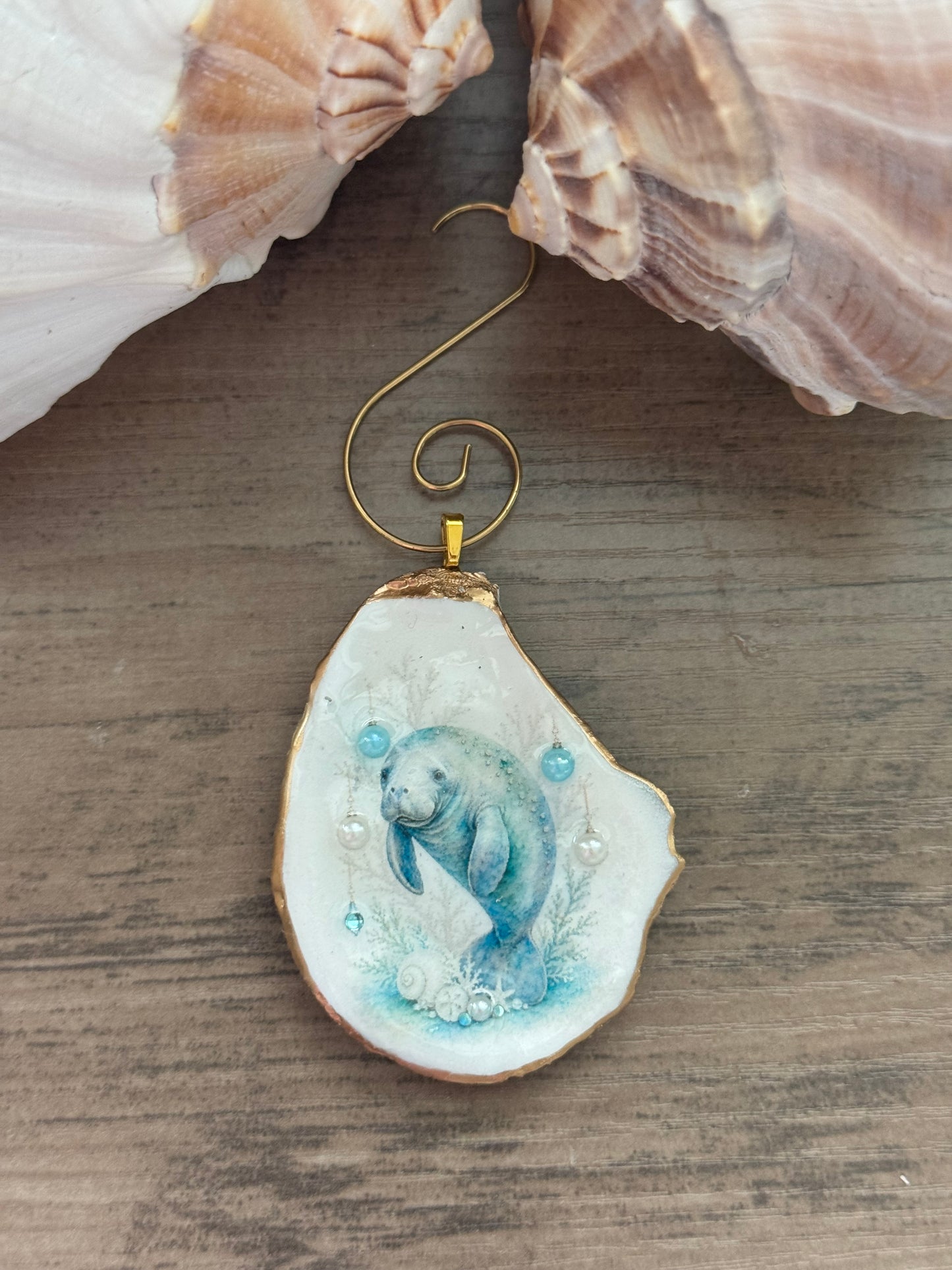 Mini Coastal Christmas Ornament