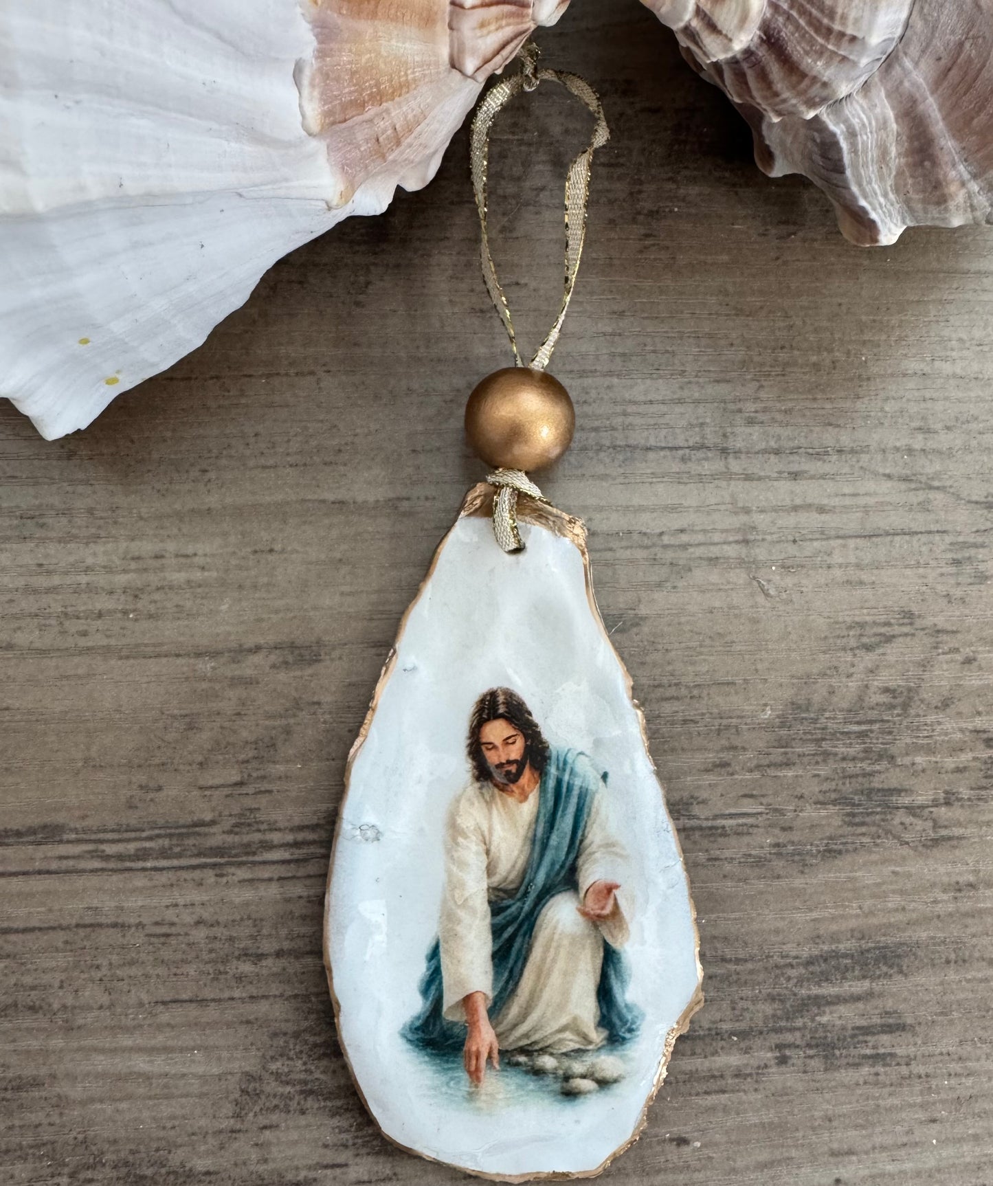 Jesus Christmas Tree Ornament