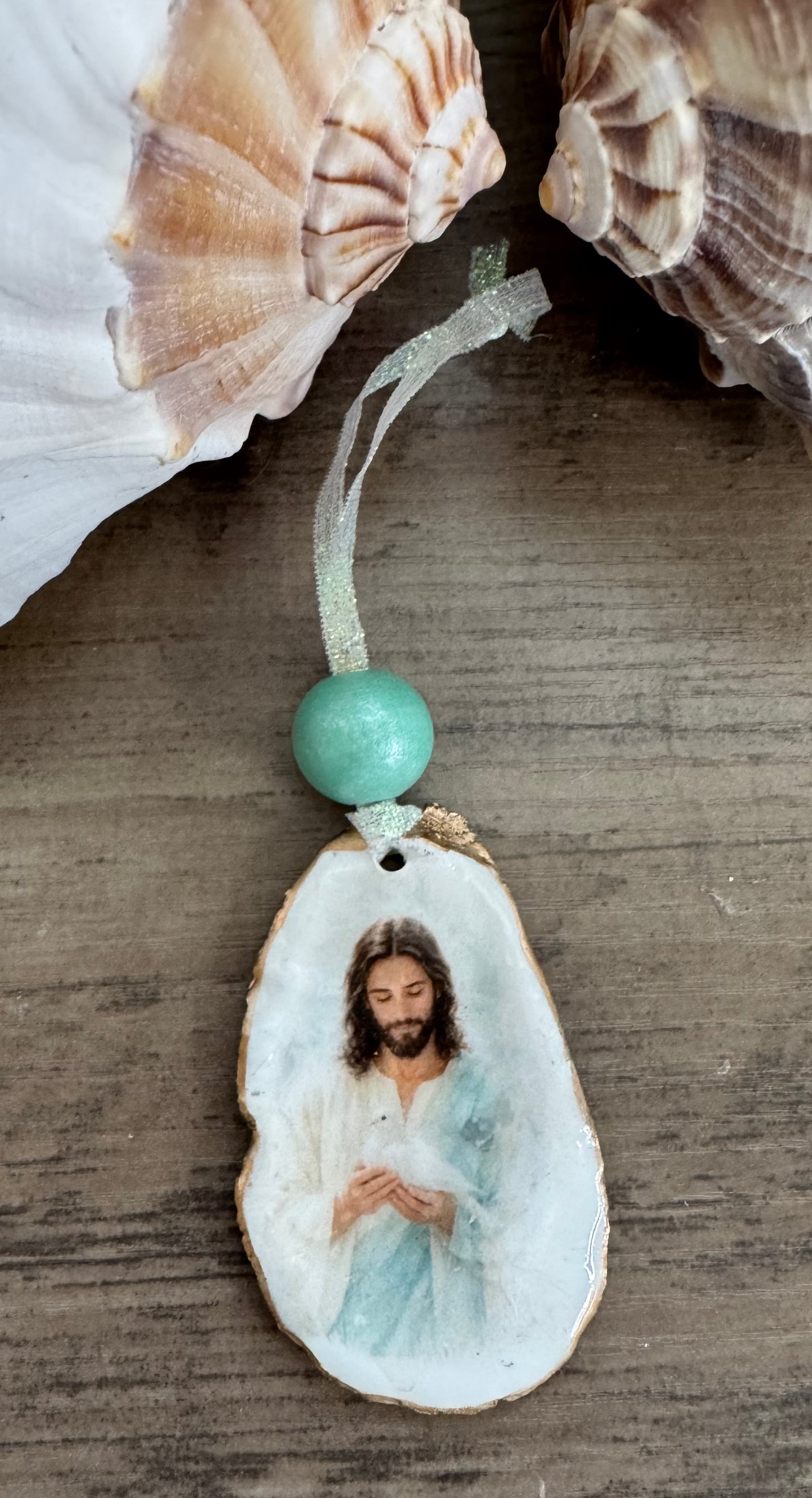 Jesus Christmas Tree Ornament