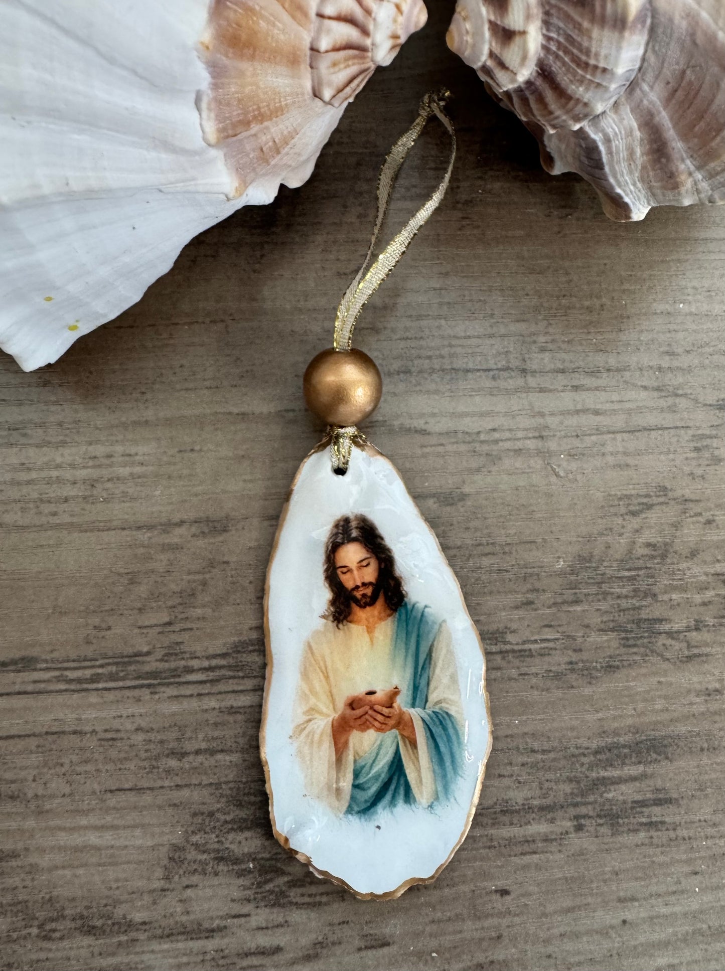Jesus Christmas Tree Ornament