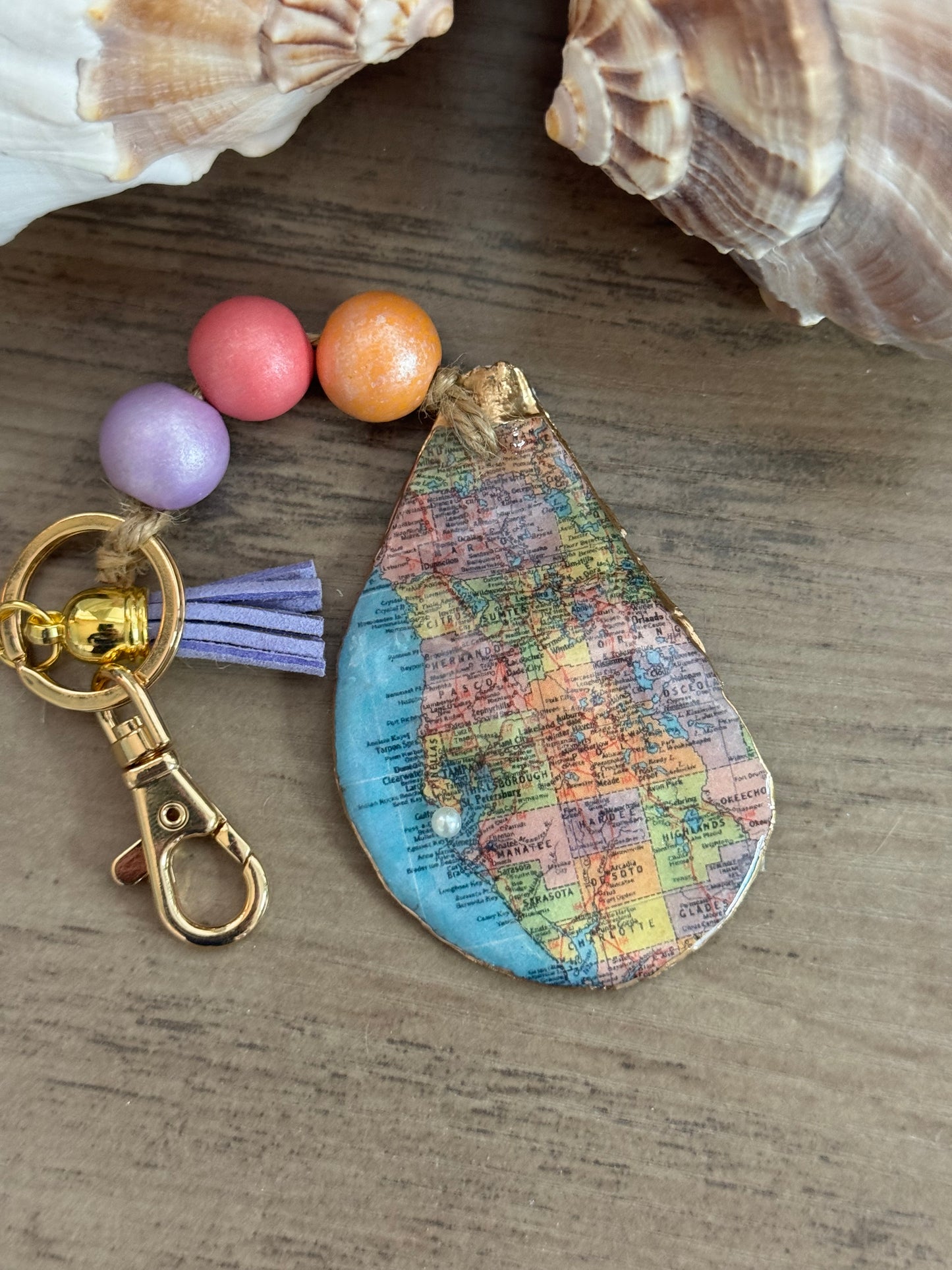 Coastal Keychain/Bag Charm