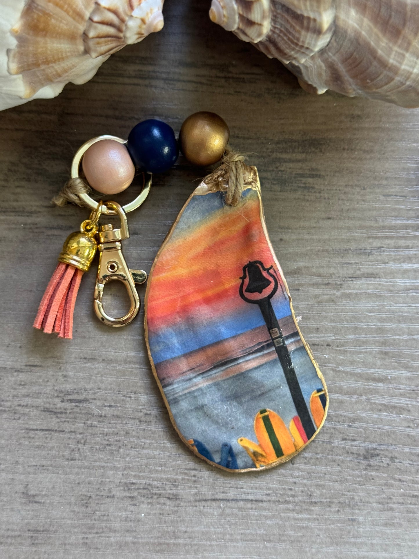 Golden Hour Keychain/Bag Charm