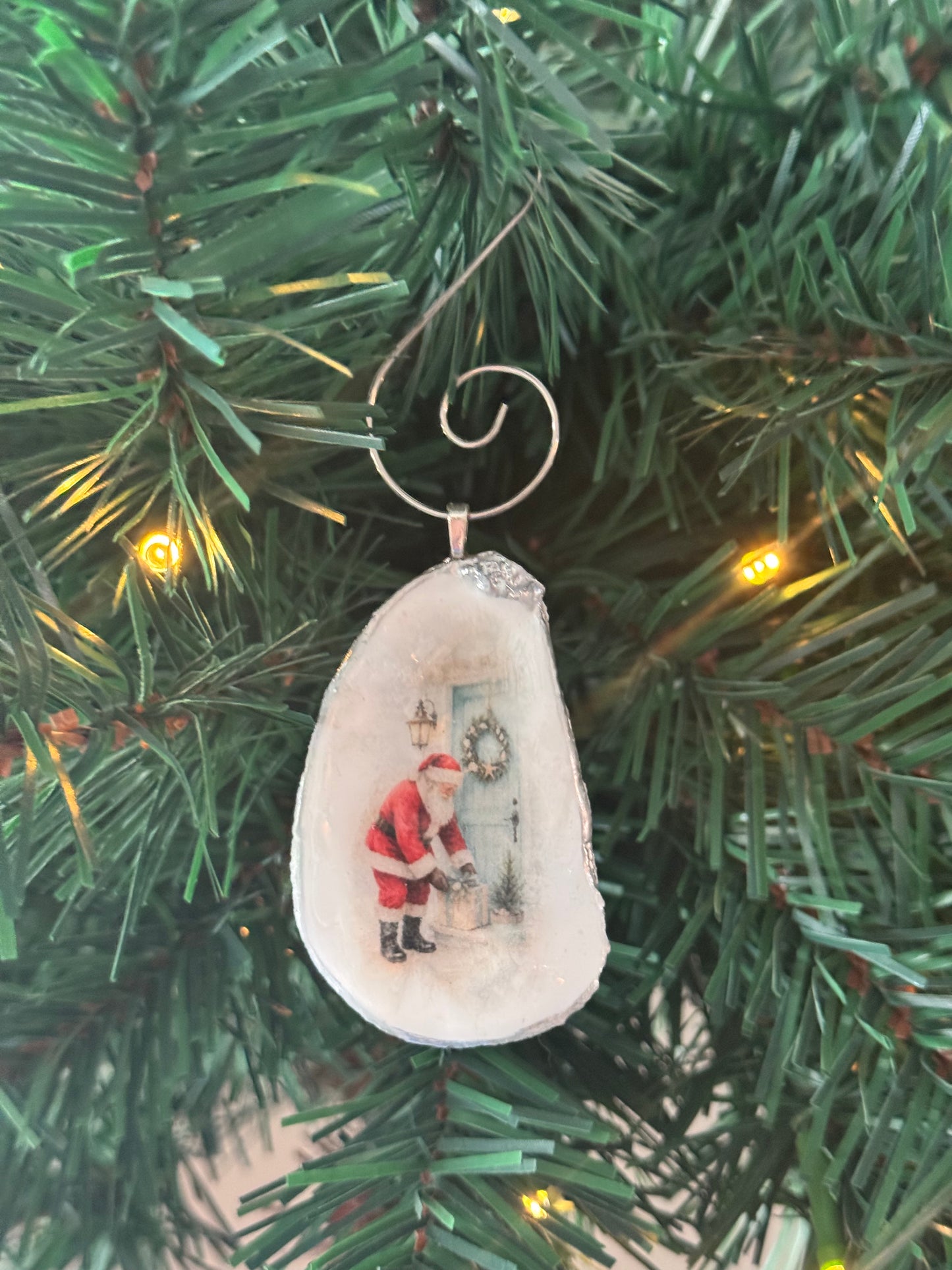 Mini Santa Christmas Ornament
