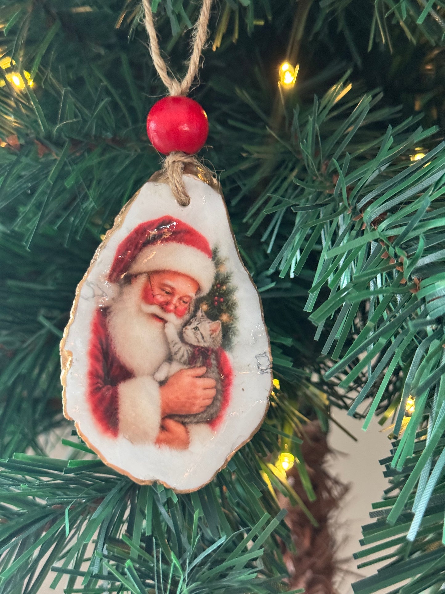 Classic Santa Ornament