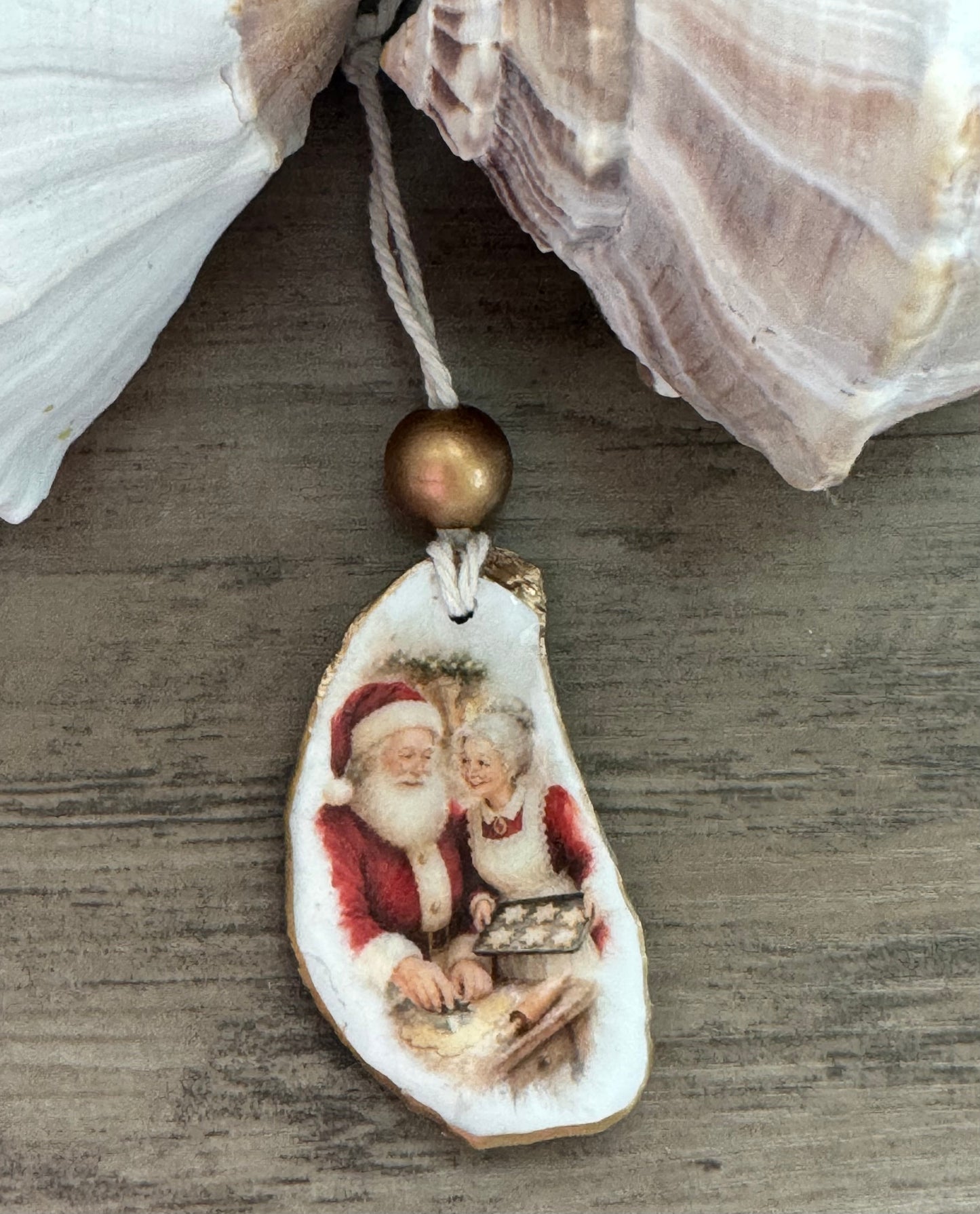 Classic Santa Ornaments