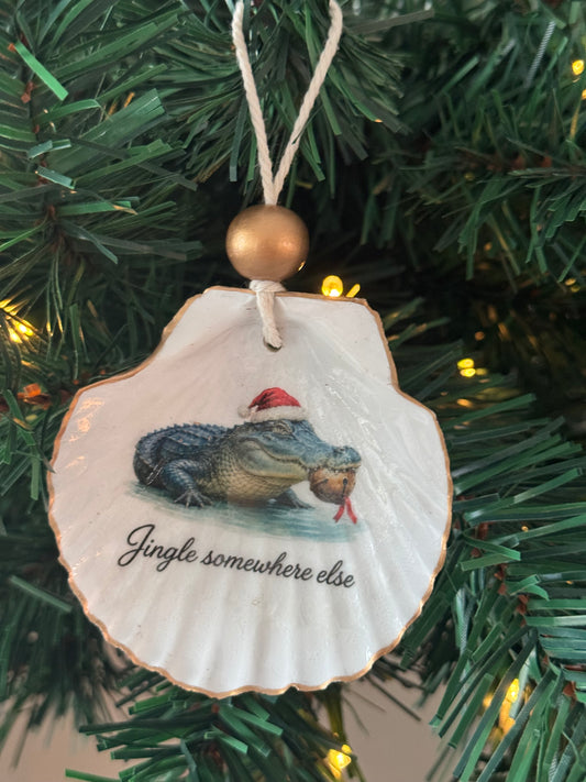 Salty Coastal Christmas Part 3 Ornament