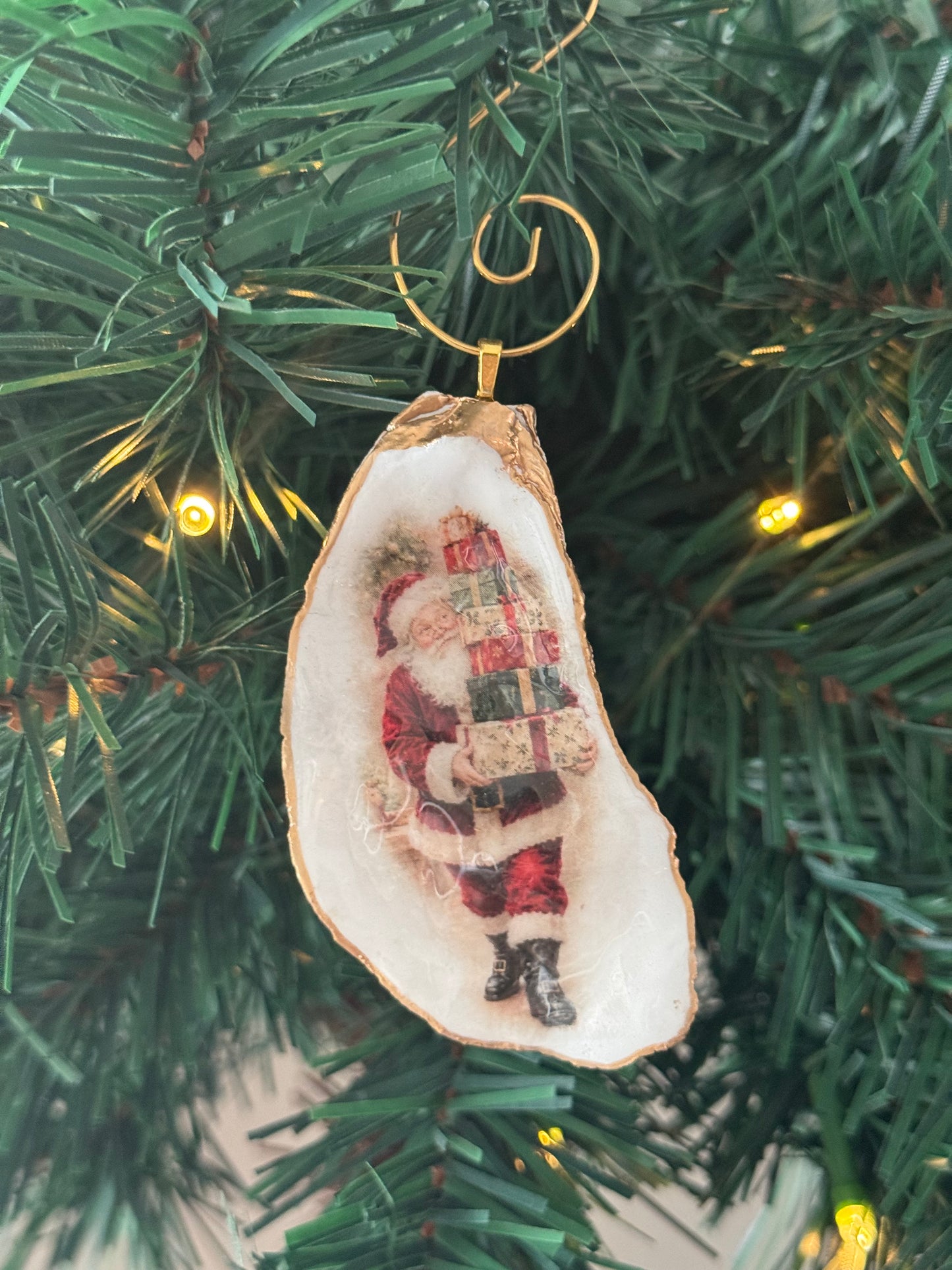 Classic Santa Ornaments