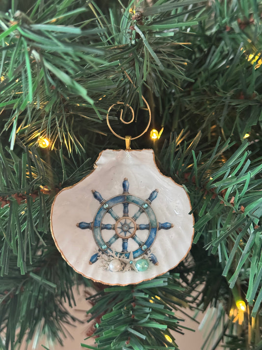 Captain's Wheel Ornament