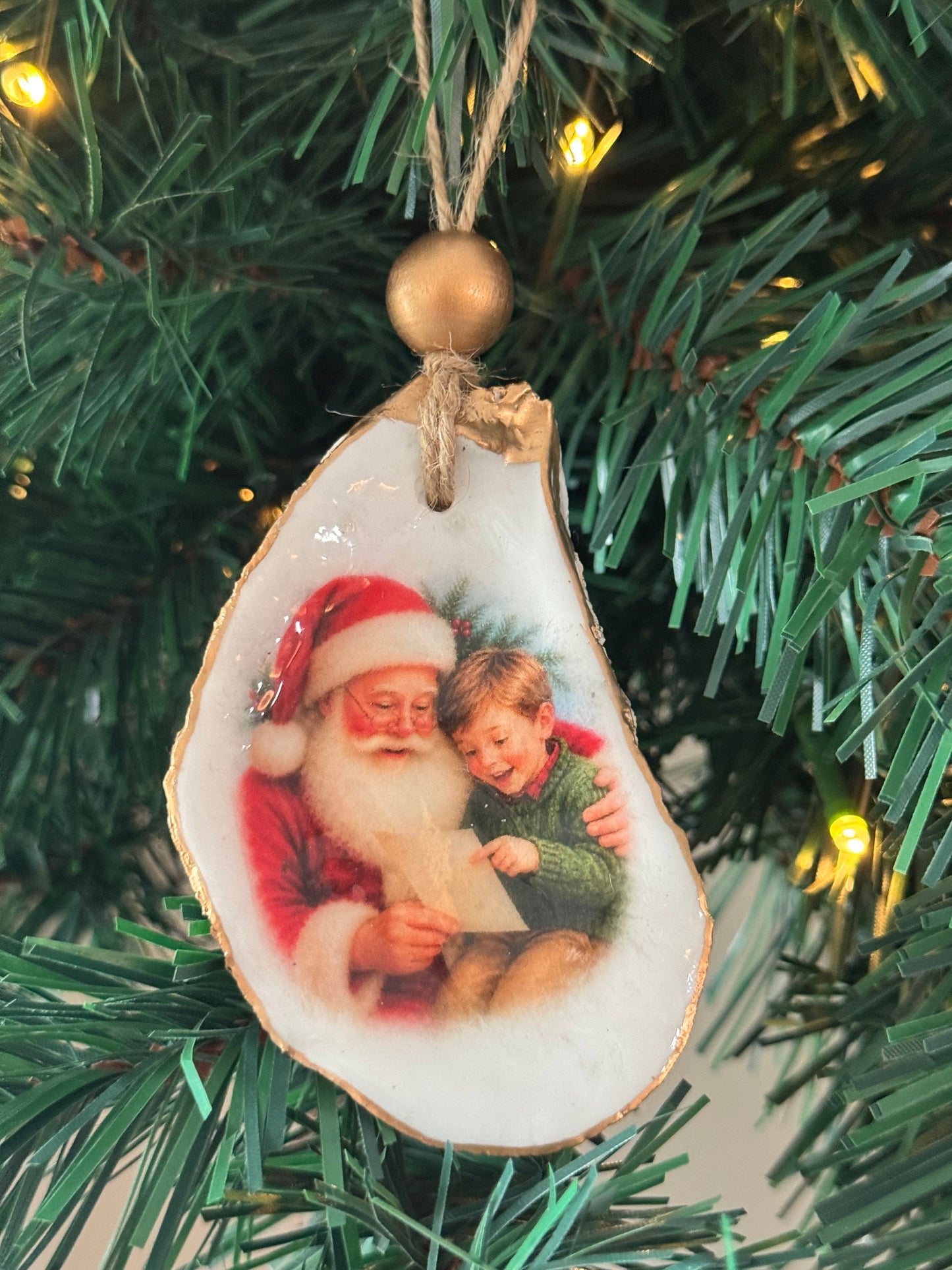 Classic Santa Ornament