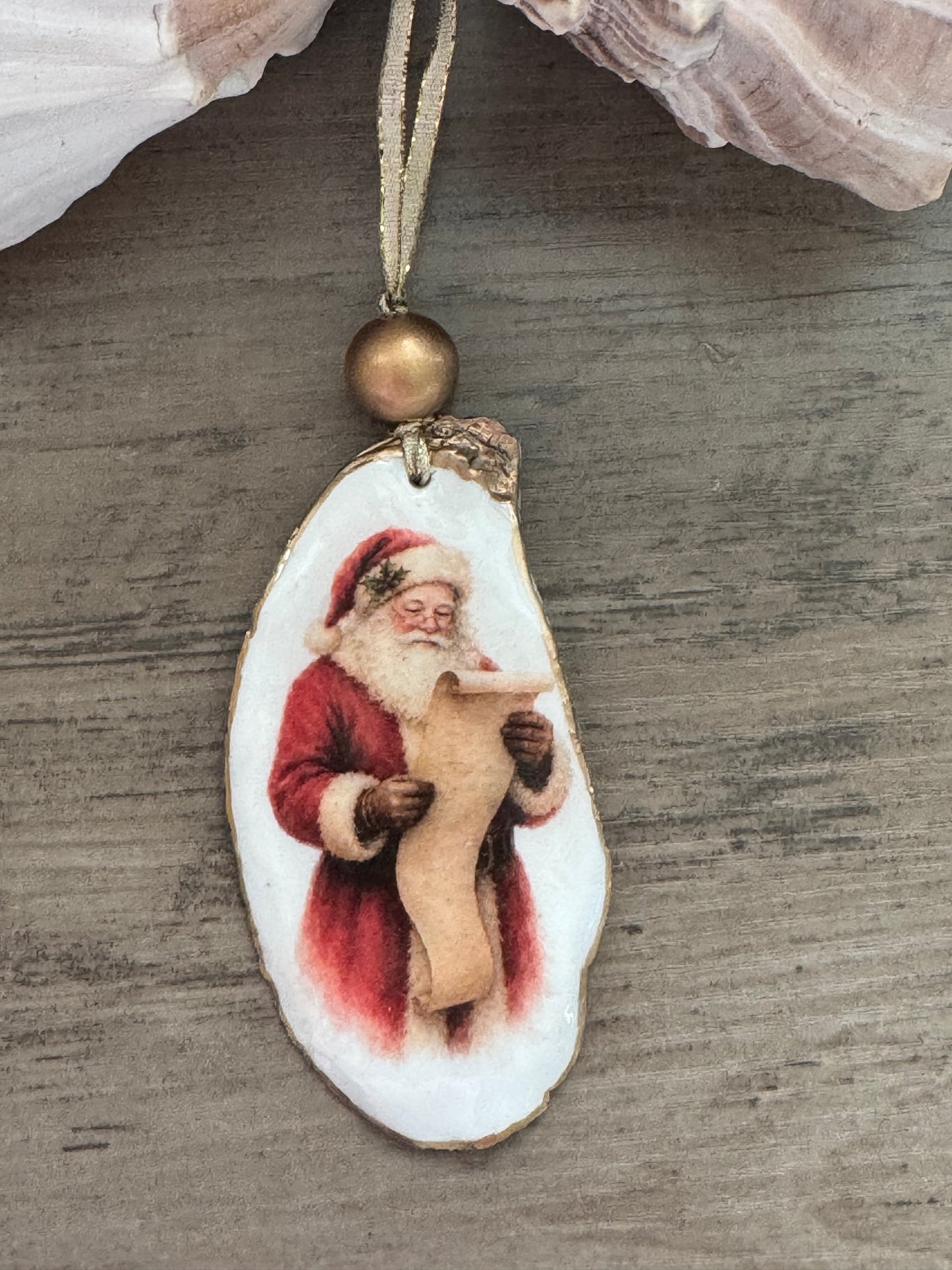 Classic Santa Ornaments