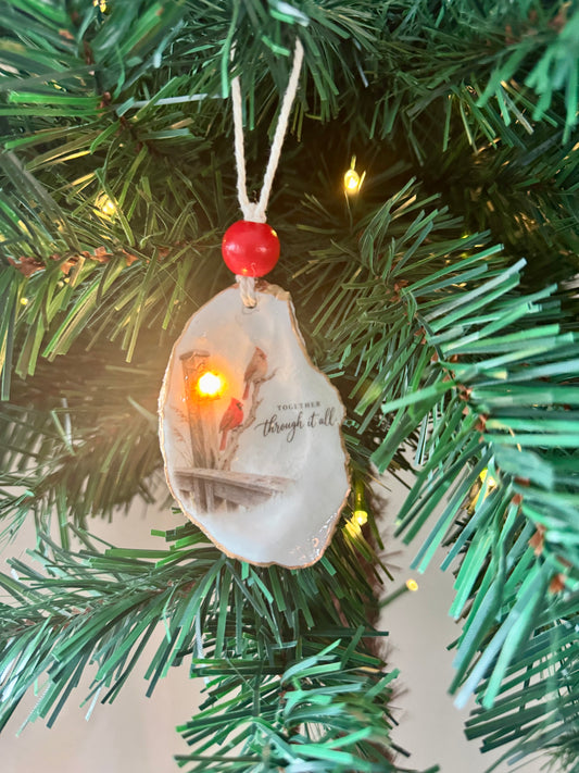 Lighted Shell Ornaments