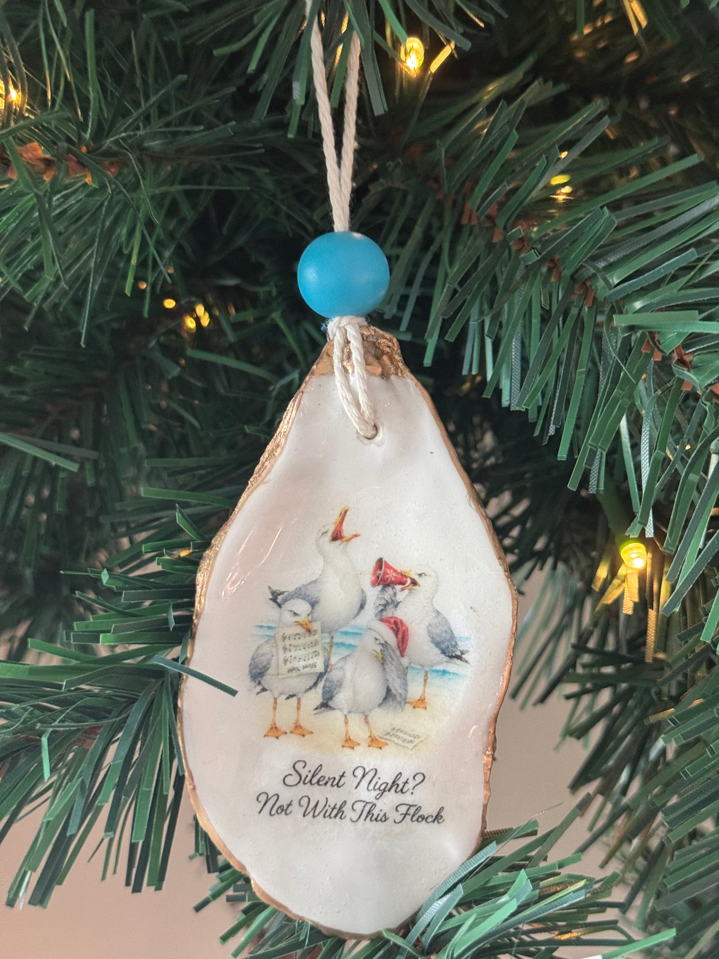 Salty Coastal Christmas Part 2 Ornament