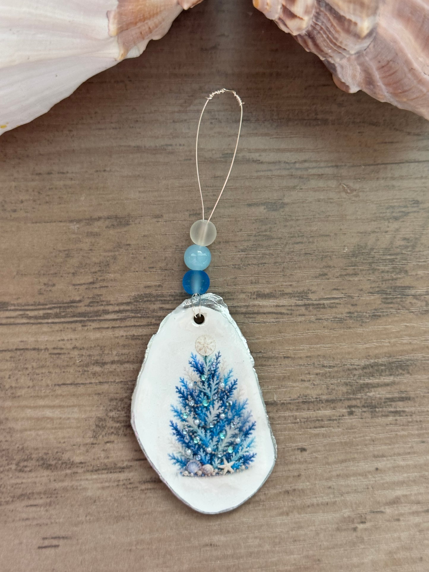 Mini Coastal Christmas Ornament