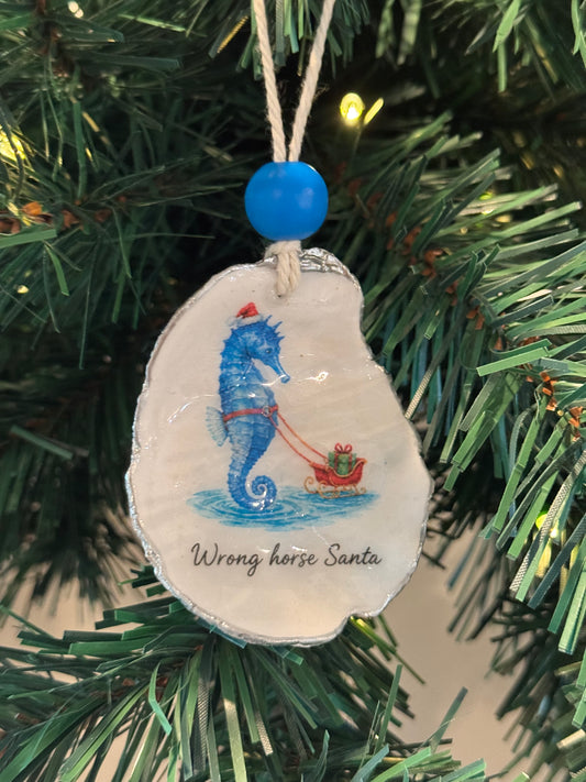 Salty Coastal Christmas Part 3 Ornament
