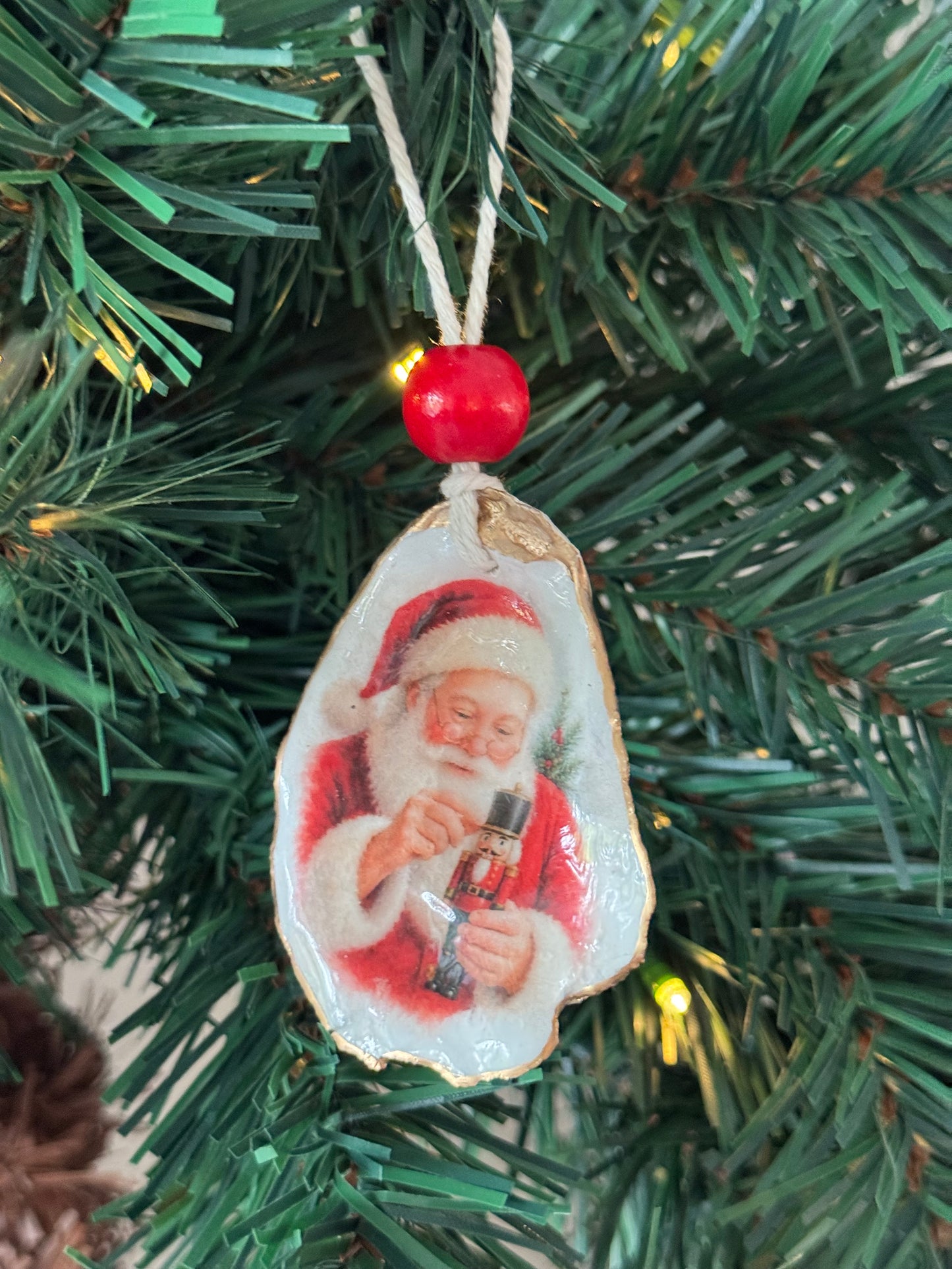 Classic Santa Ornaments