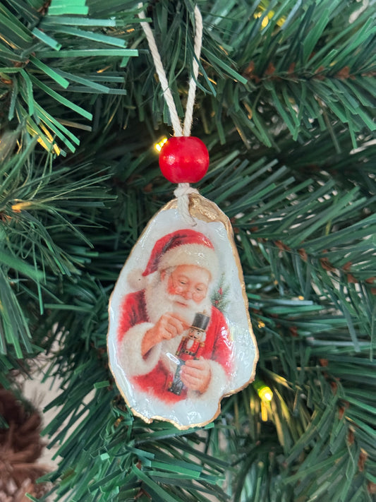 Classic Santa Ornaments